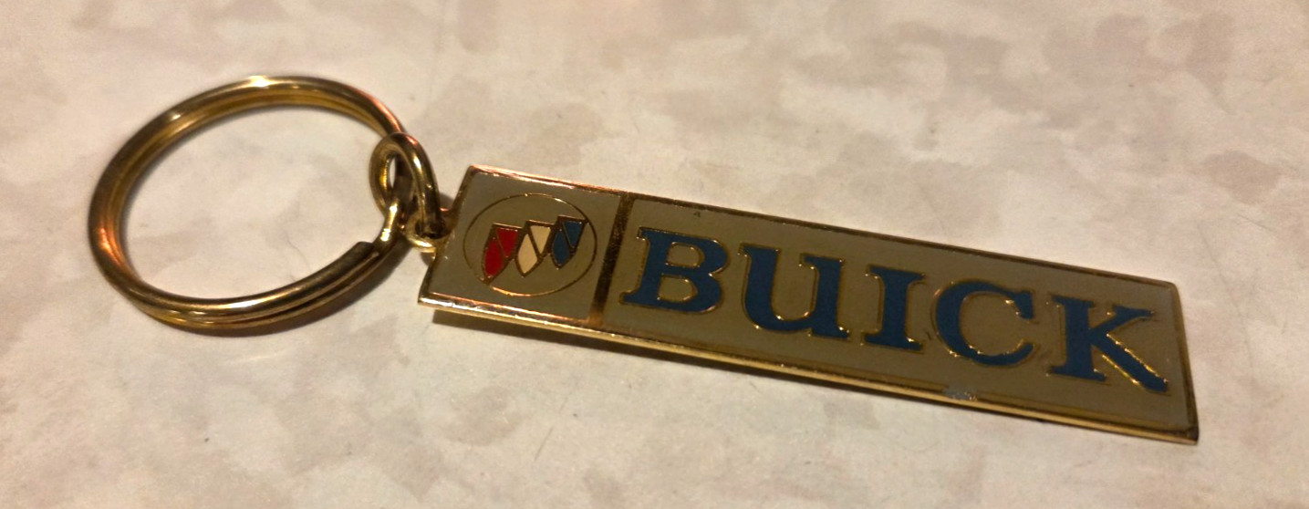 Vintage 1980s Keychain - Buick - Cool Vintage 1980s Keychain - Buick - Cool