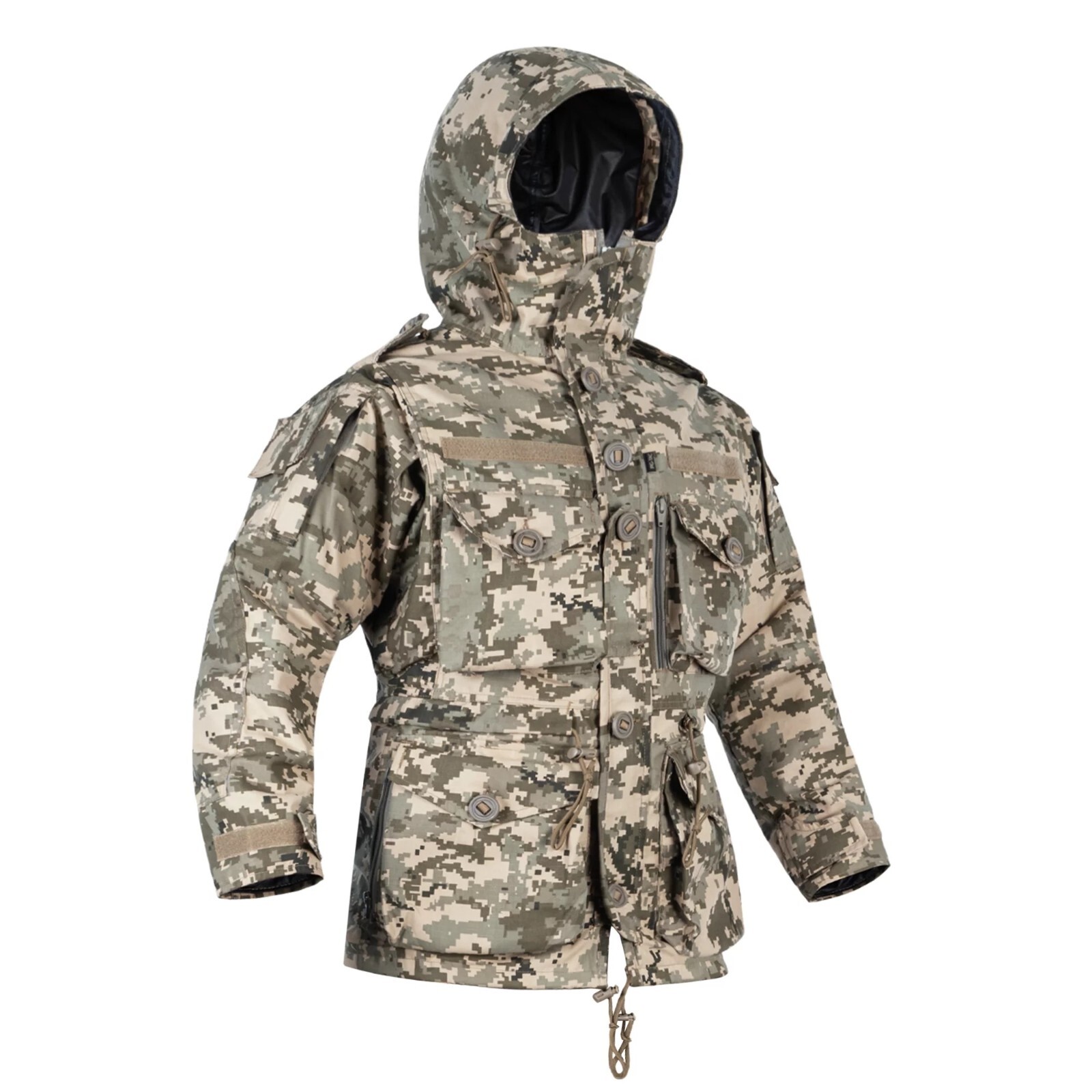 Ukrainian special forces WATERPROOF FIELD JACKET "SMOCK PSWP" MM-14 camo XL/Long Ukrainian special forces WATERPROOF FIELD JACKET "SMOCK PSWP" MM-14 camo XL/Long