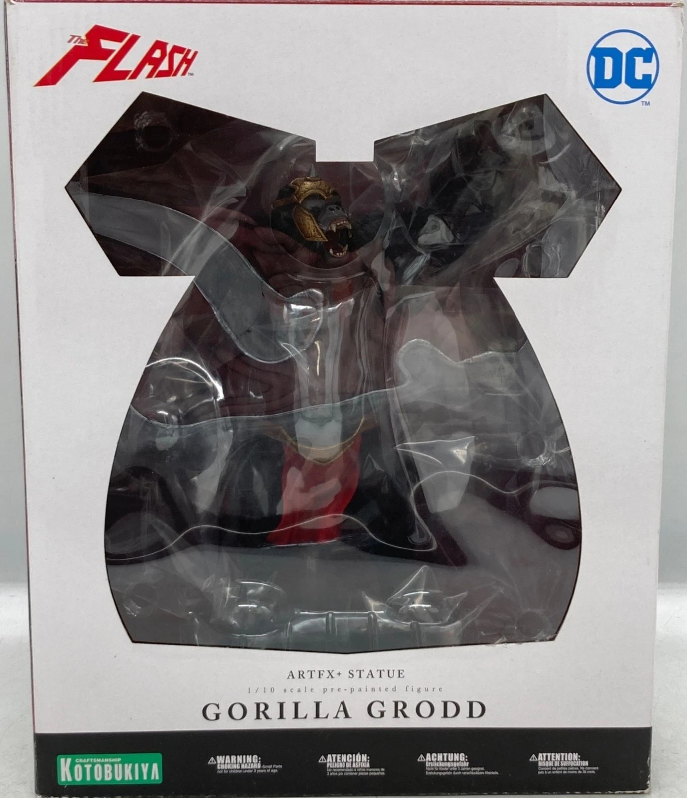 Kotobukiya ArtFX+ Gorilla Grodd 1/10 Statue DC Comics The Flash SV180 New Box Kotobukiya ArtFX+ Gorilla Grodd 1/10 Statue DC Comics The Flash SV180 New Box