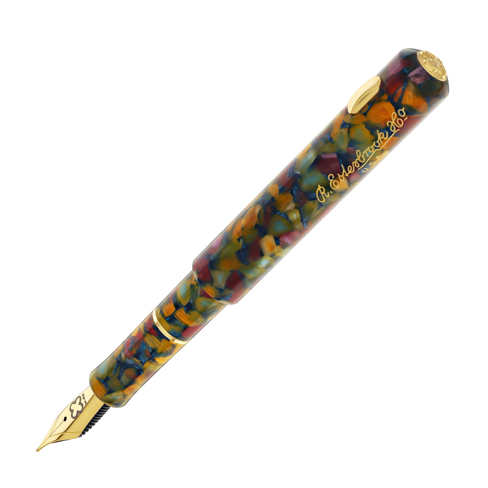Esterbrook Niblet Fountain Pen in Botanical Garden with Gold Trim - Extra Fine Esterbrook Niblet Fountain Pen in Botanical Garden with Gold Trim - Extra Fine
