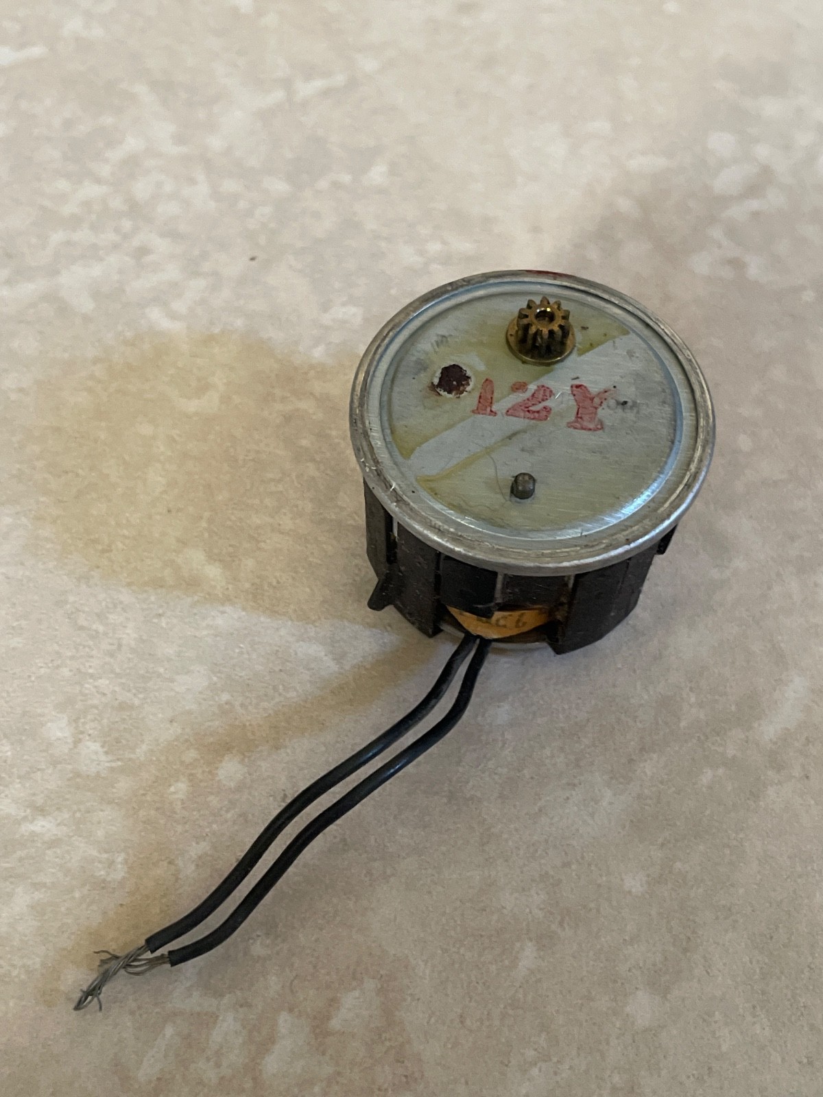 Vtg Westclox General Time 12Y 120 VAC 60 CY 2.5W Electric Motor Vtg Westclox General Time 12Y 120 VAC 60 CY 2.5W Electric Motor