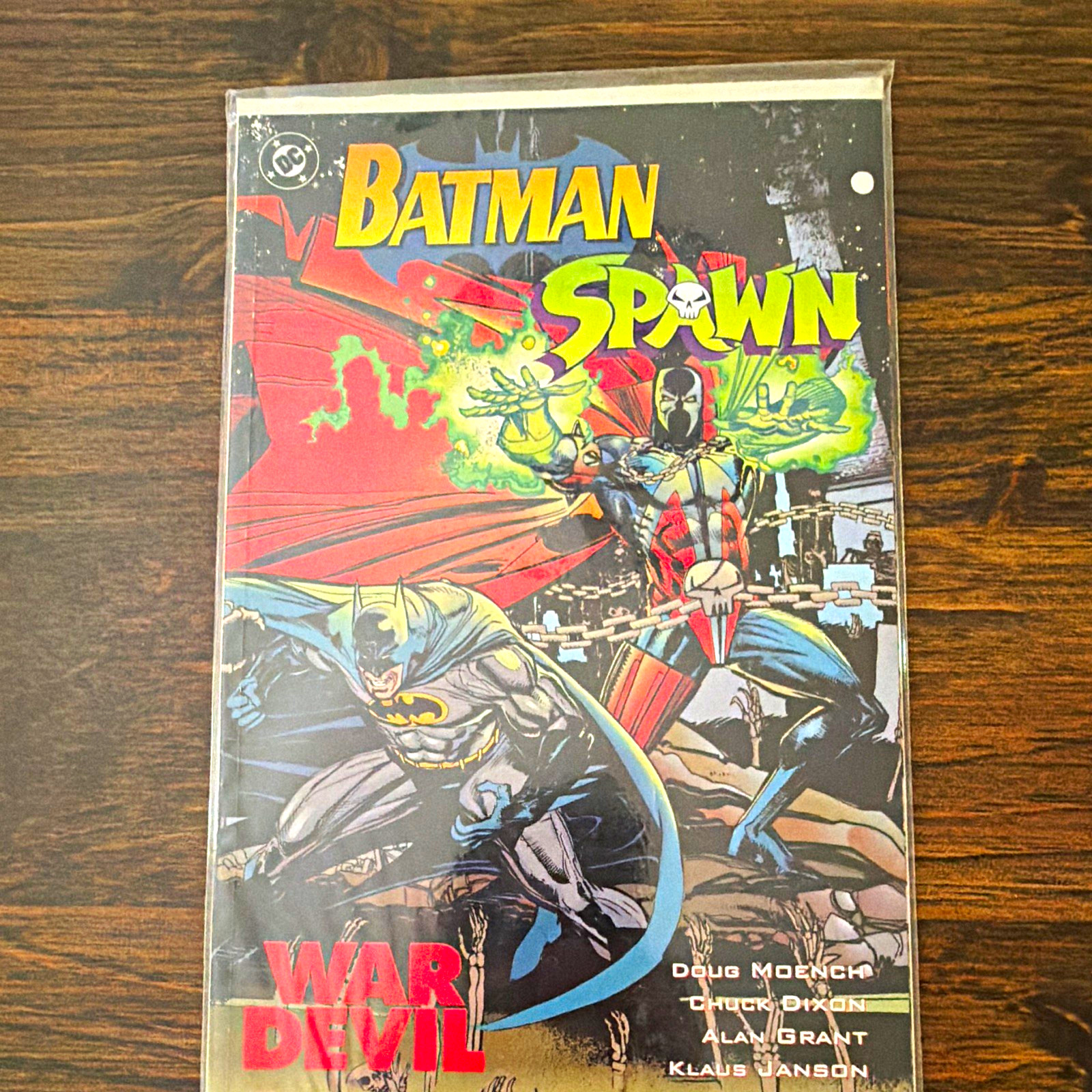 Batman/Spawn: War Devil Single Issue Comic Book Batman Spawn Moench Dixon Grant Batman/Spawn: War Devil Single Issue Comic Book Batman Spawn Moench Dixon Grant