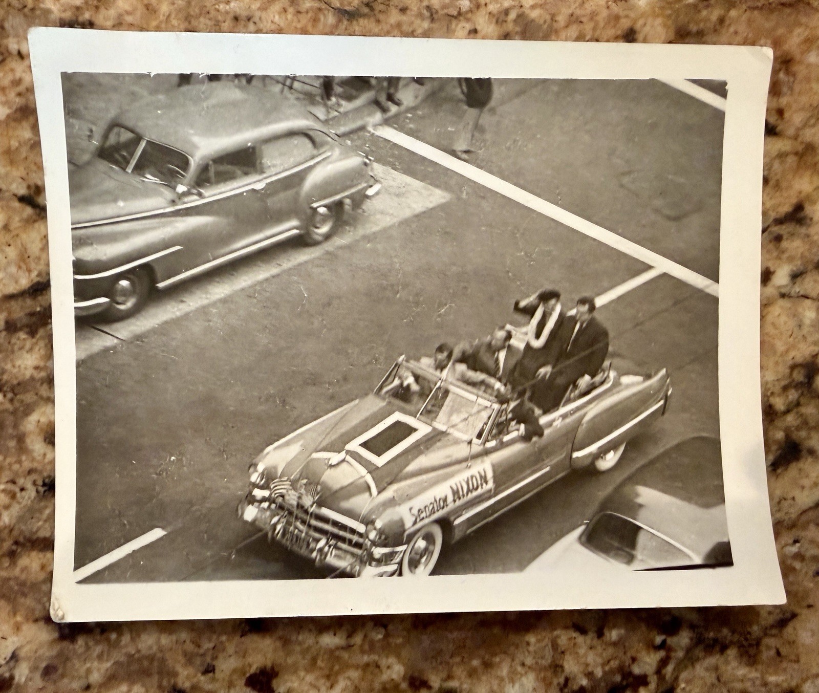 VTG 1952 Richard Nixon San Francisco Campaign Parade Senator Photograph Photo VTG 1952 Richard Nixon San Francisco Campaign Parade Senator Photograph Photo