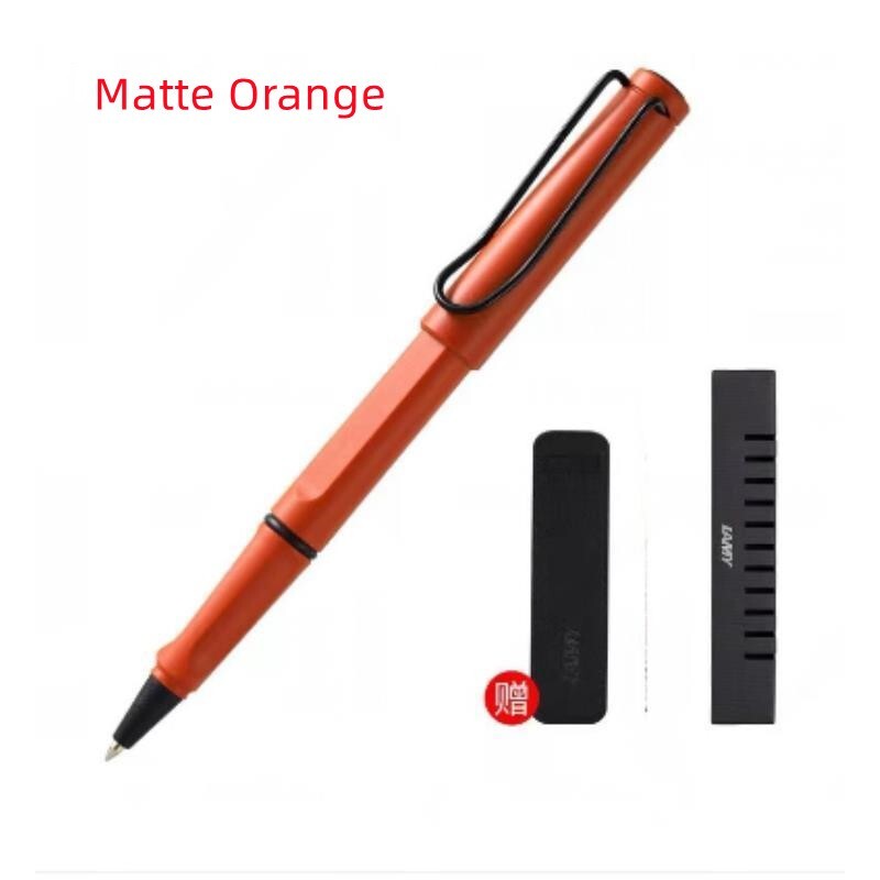 LAMY Safari Special Edition Series Matte Orange Color 0.7mm Rollerball Pen LAMY Safari Special Edition Series Matte Orange Color 0.7mm Rollerball Pen