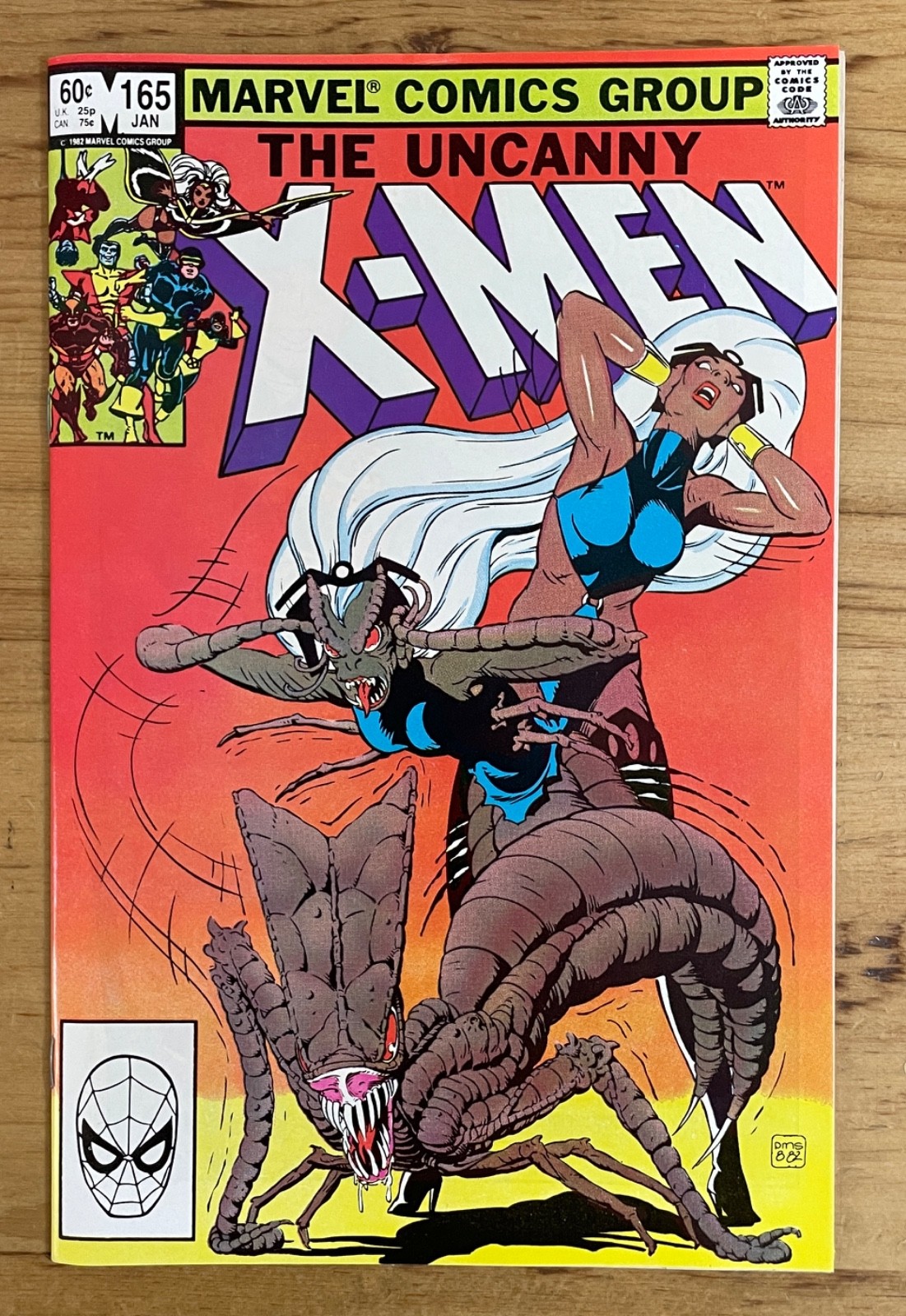 THE UNCANNY X-MEN #165 ~ MARVEL COMICS 1983 NM THE UNCANNY X-MEN #165 ~ MARVEL COMICS 1983 NM