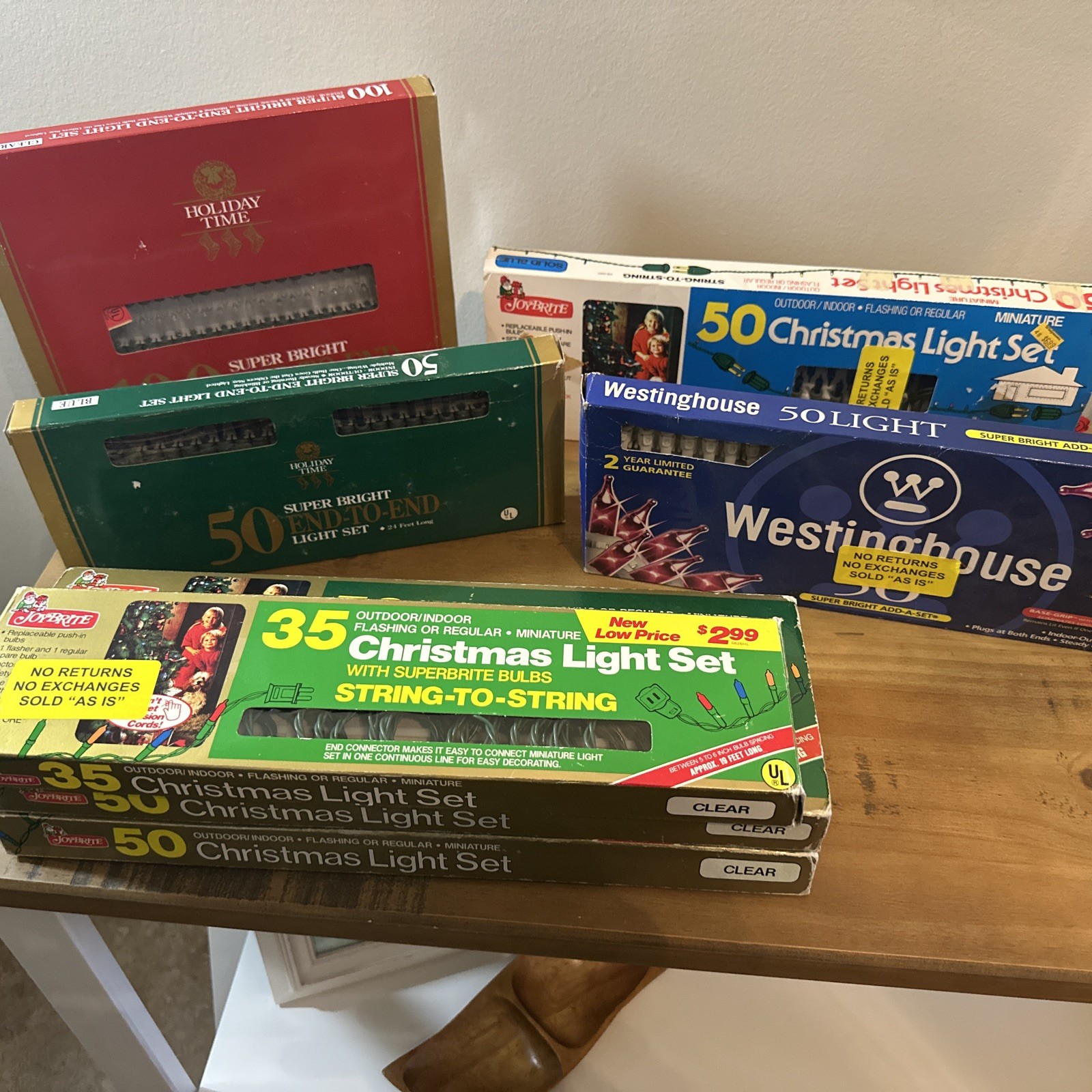 Vintage Christmas Light Lot 7 Boxes Westinghouse Joybrite Holiday Time Vintage Christmas Light Lot 7 Boxes Westinghouse Joybrite Holiday Time