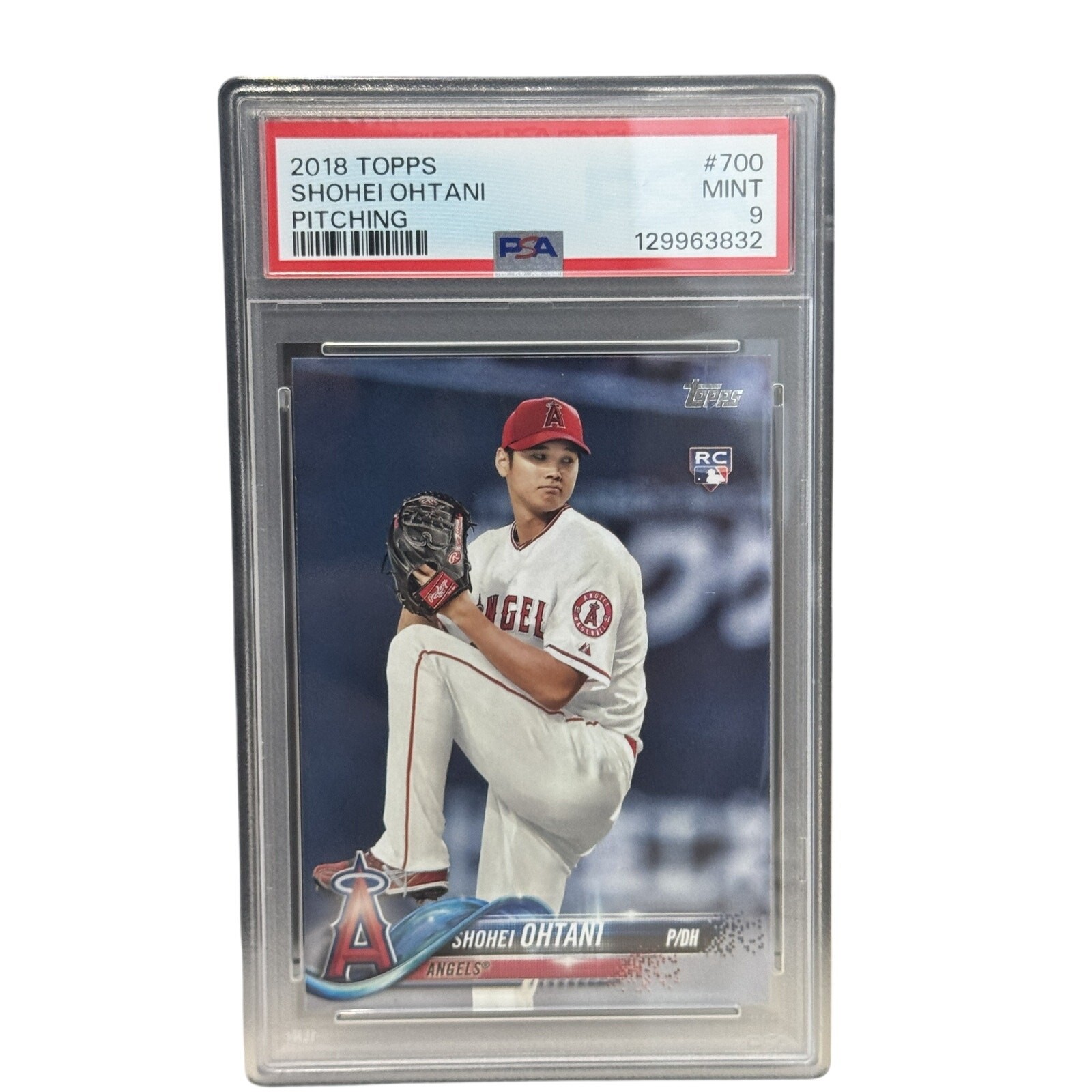 2018 Topps Shohei Ohtani PSA 9 2018 Topps Shohei Ohtani PSA 9
