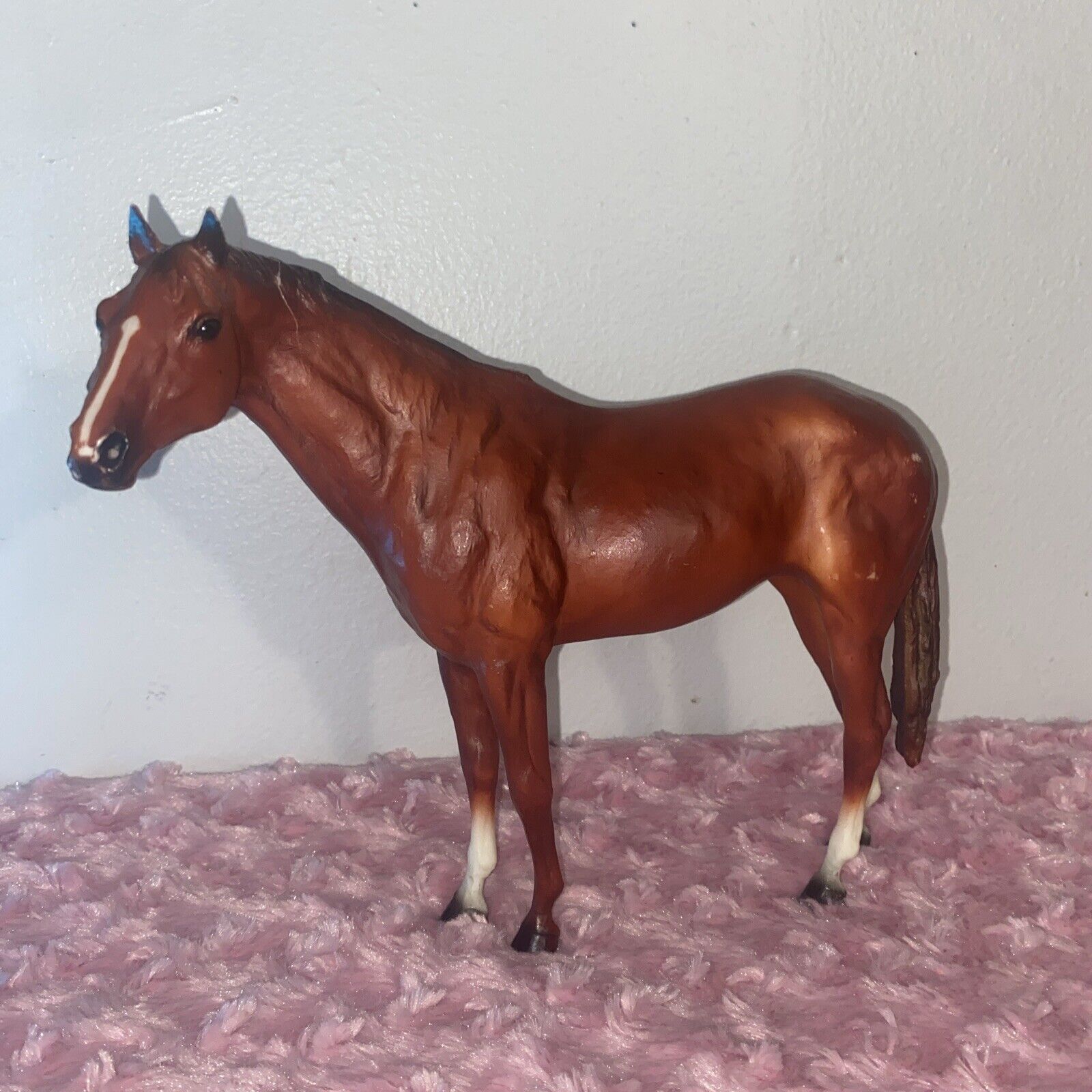 VTG Breyer Horse #435 Secretariat Famous Thoroughbred Racehorse Chestnut 1987-95