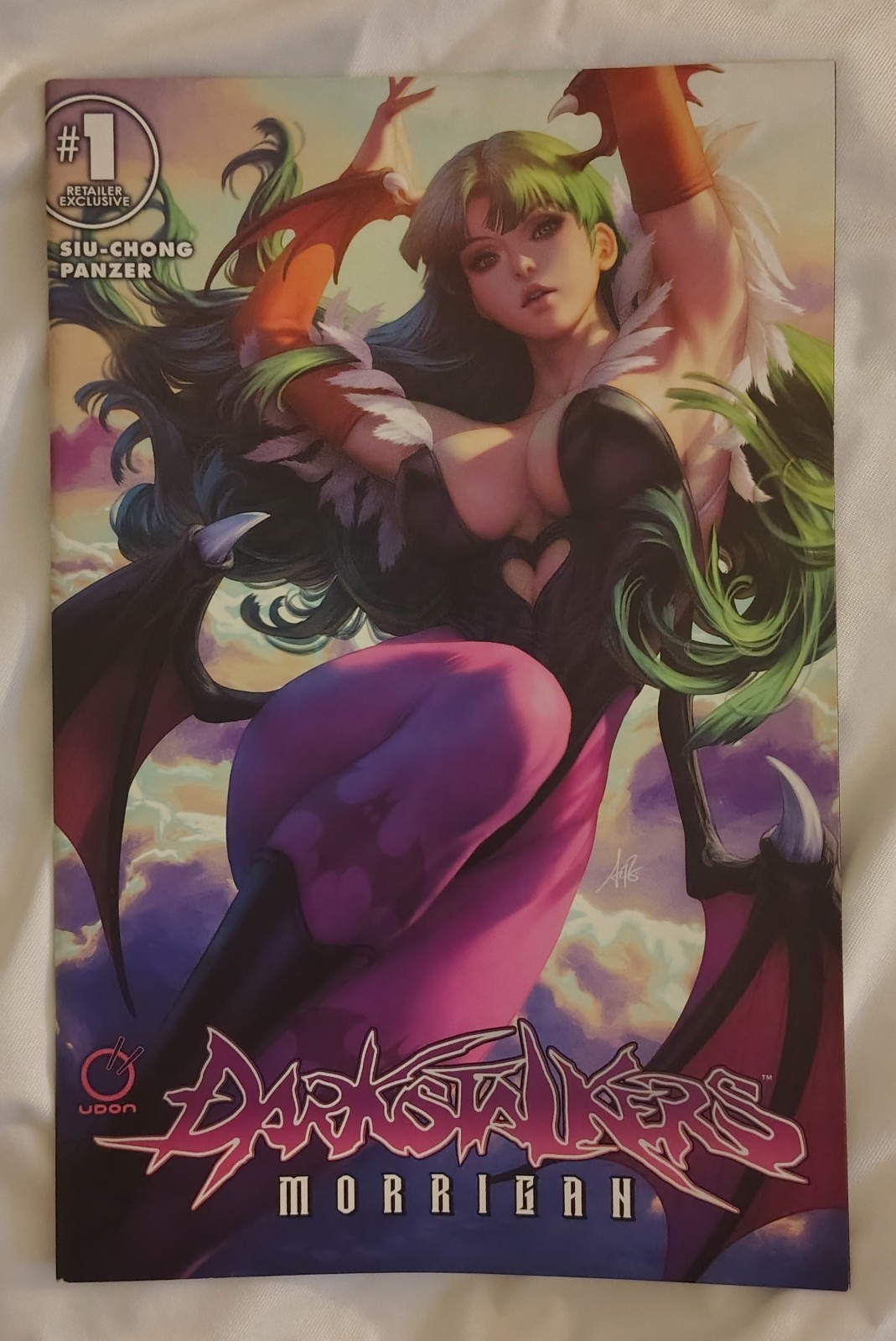 DarkStalkers: Morrigan #1 Artgerm PureArt + Trade Variant LE 200
