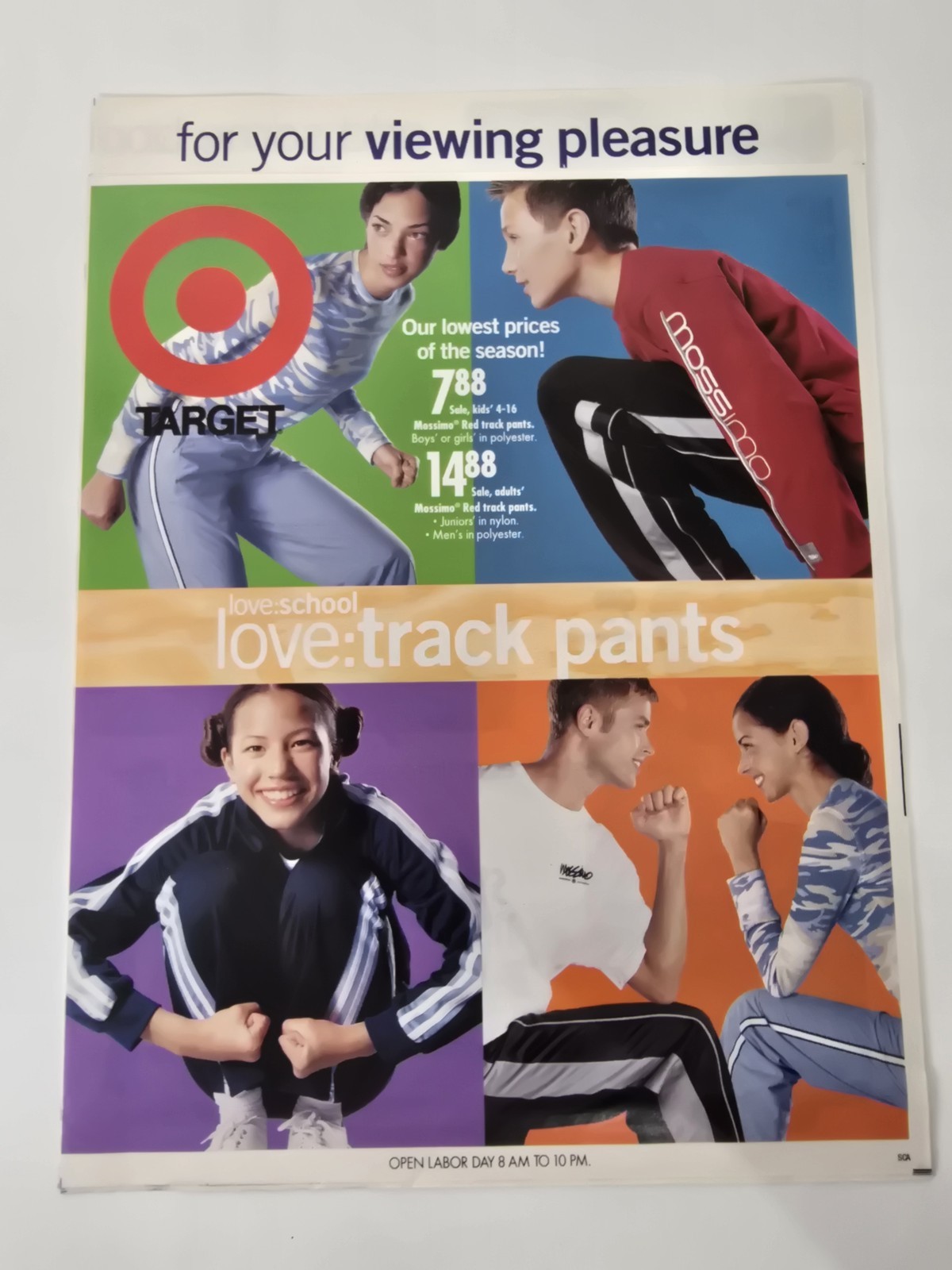 Target Track Pants Catalog September 2001 Mossimo Y2K Fashion 23 Page Ad Target Track Pants Catalog September 2001 Mossimo Y2K Fashion 23 Page Ad