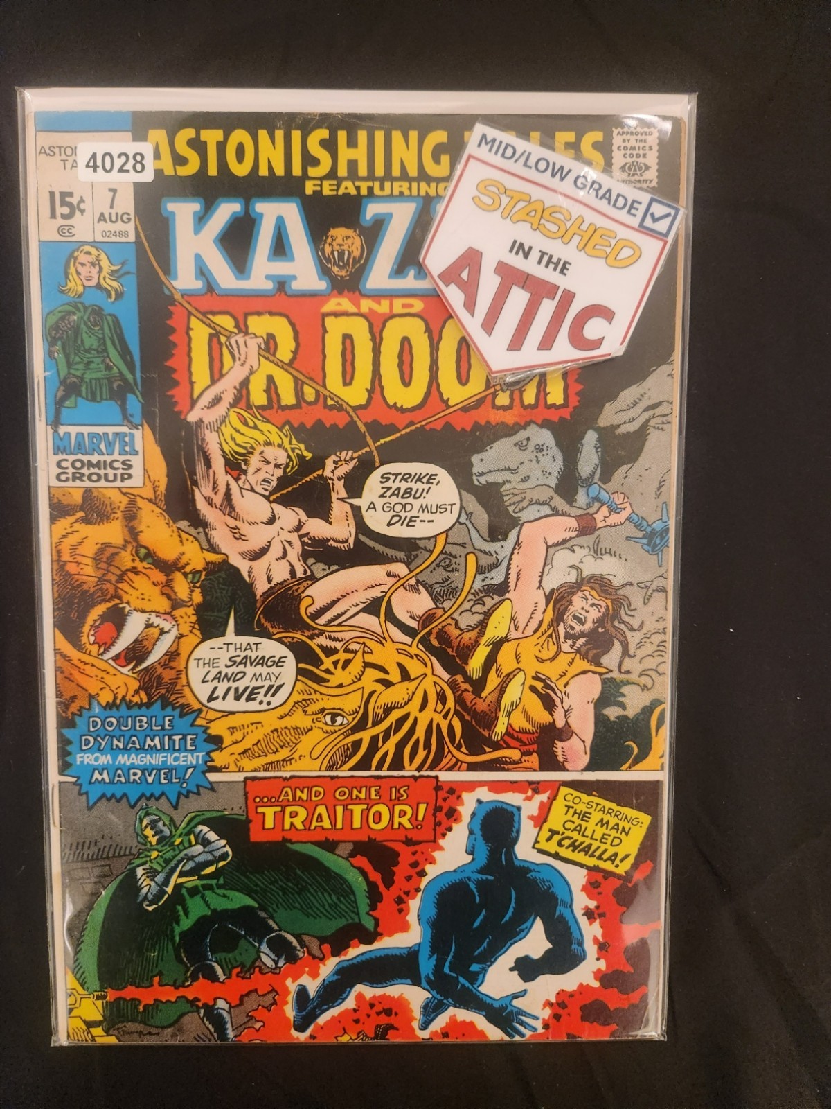 Astonishing Tales #7 (Marvel Comics August 1971) - 4028 Astonishing Tales #7 (Marvel Comics August 1971) - 4028