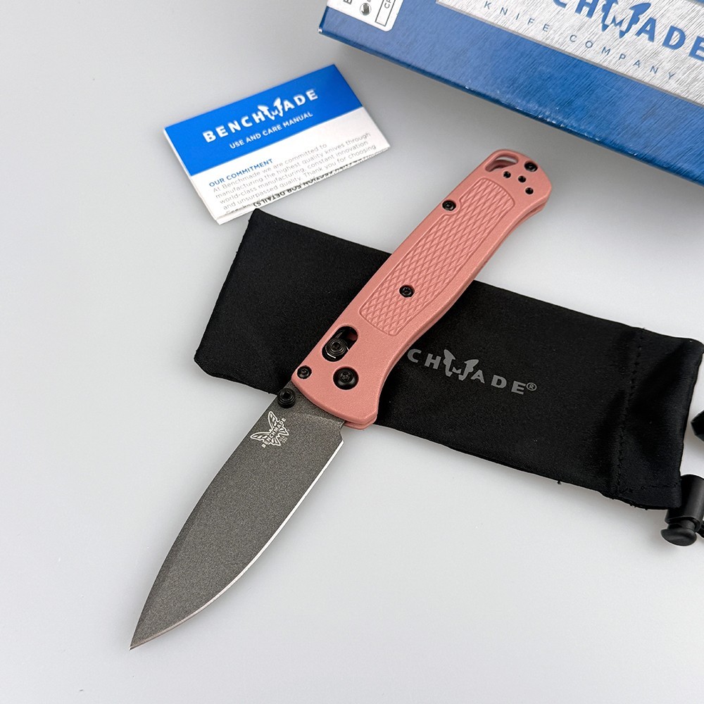 Benchmade Bugout 535BK-06 CPM-S30V Pink Alpine Glow Grivory Handle Folding Knife