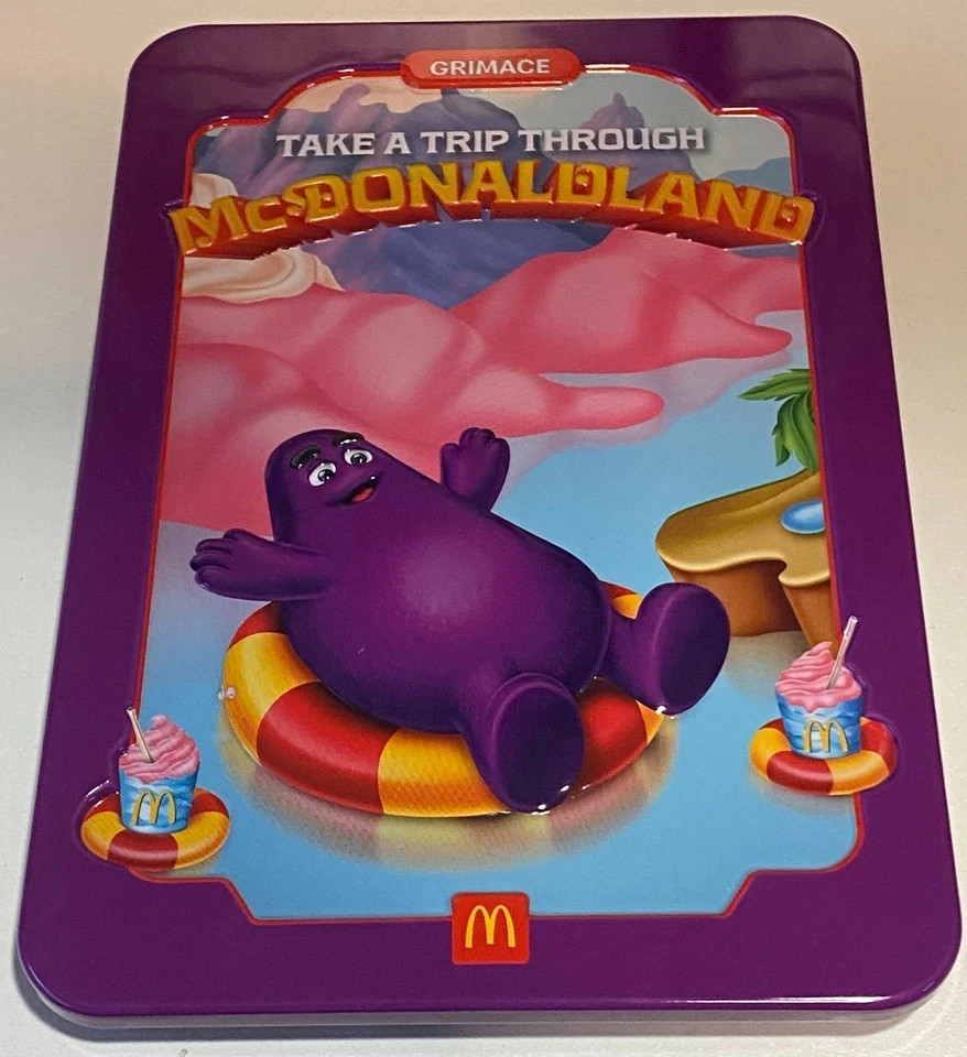2025 McDonald's The McDonaldLand Adult Happy Meal Tins NEXT DAY SHIPPING