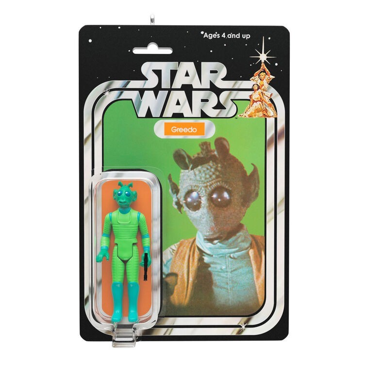 Hallmark Greedo Vintage Figure Star Wars Ornament 2026 NYCC EXCLUSIVE Hallmark Greedo Vintage Figure Star Wars Ornament 2026 NYCC EXCLUSIVE