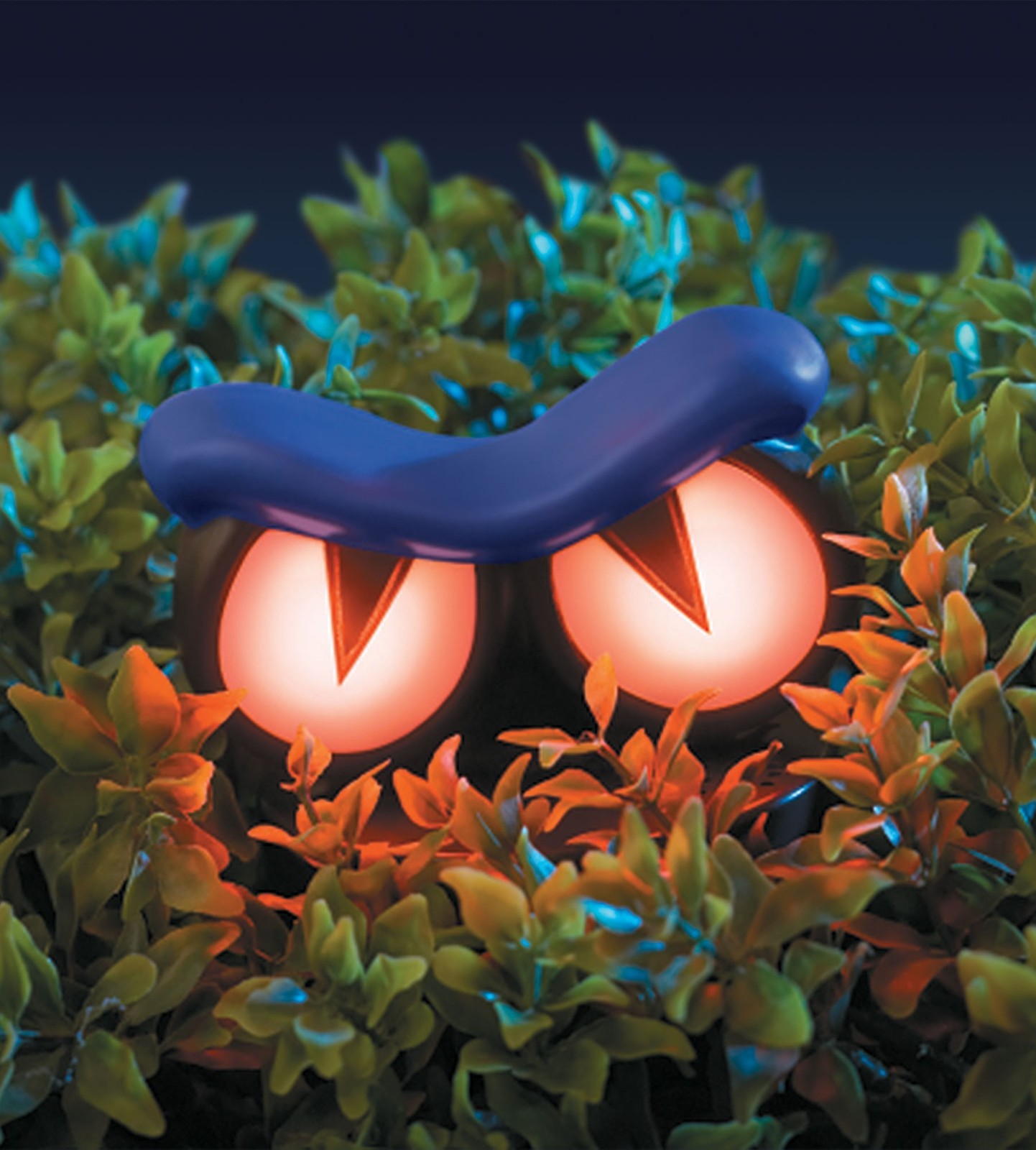 Haunted Hedge Spooky Eyes Halloween Prop Decoration Growling Shaking Sound Haunted Hedge Spooky Eyes Halloween Prop Decoration Growling Shaking Sound