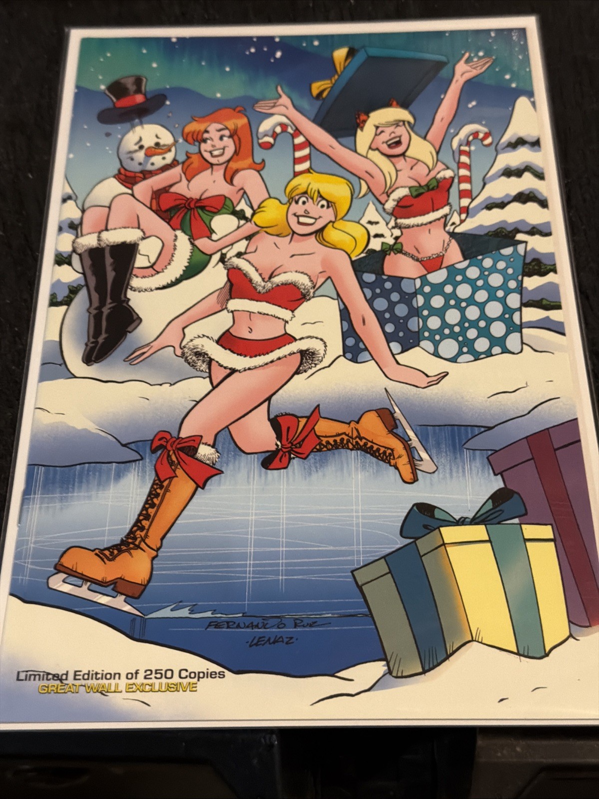Archie Christmas Spectacular 2024 #1 Fernando Ruiz Sabrina Variant NM Ltd 250 Archie Christmas Spectacular 2024 #1 Fernando Ruiz Sabrina Variant NM Ltd 250