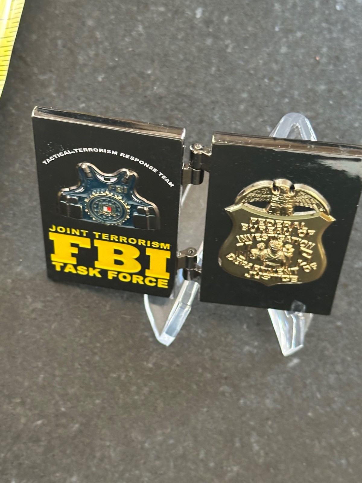 FBI JTTF credential task force coin. Joint Terrorism Task Force rare FBI JTTF credential task force coin. Joint Terrorism Task Force rare