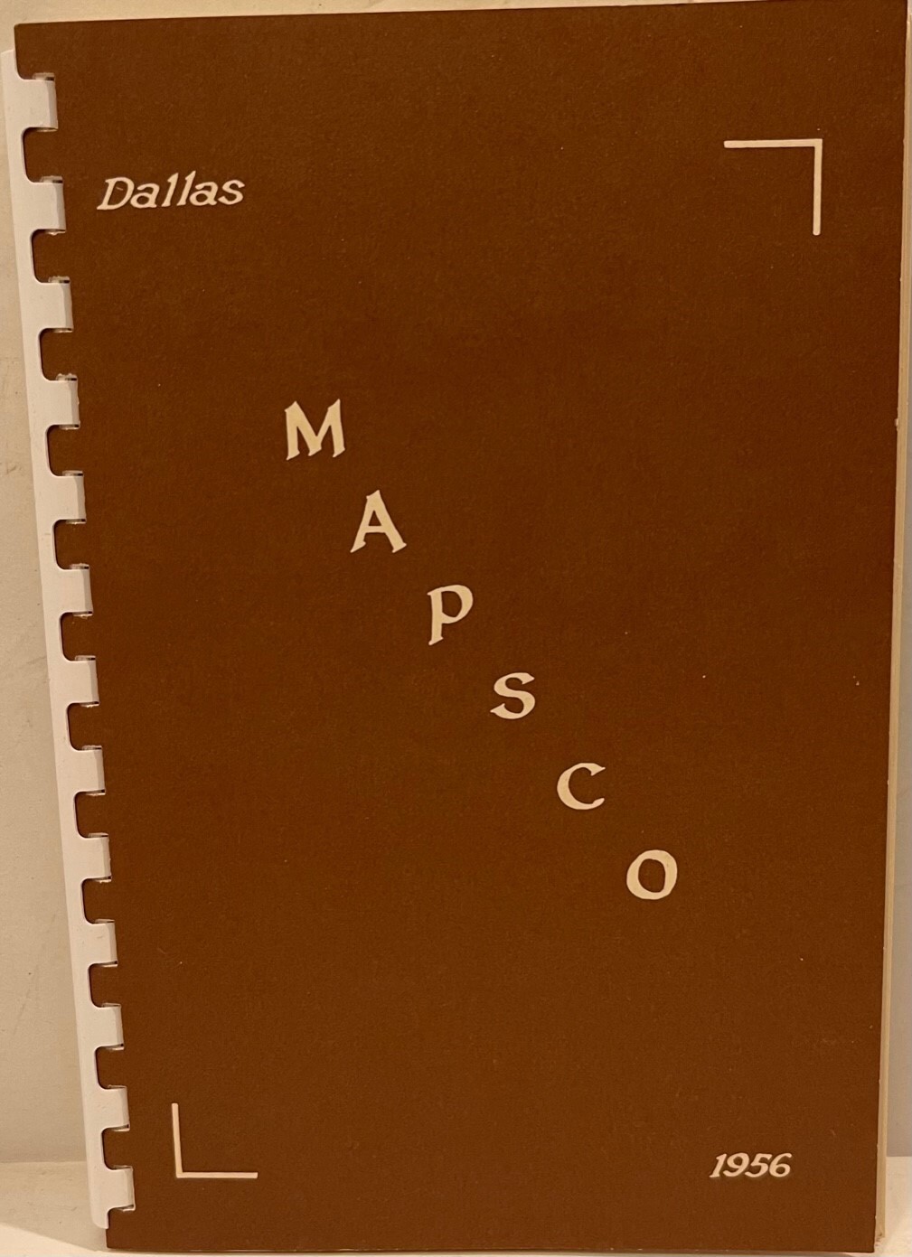 Dallas Mapsco 1956 - Original - Pristine condition - Vintage Dallas Mapsco 1956 - Original - Pristine condition - Vintage