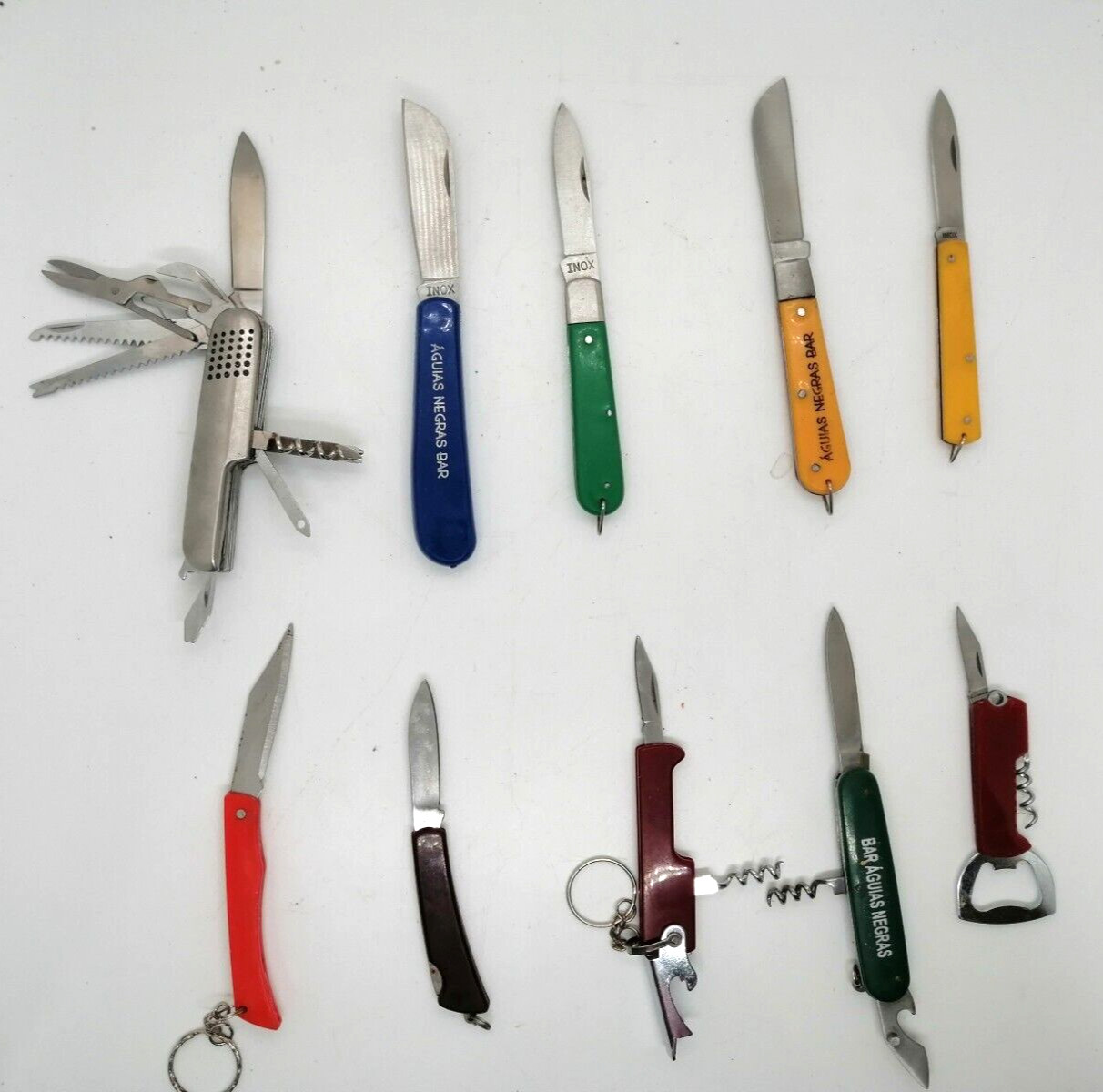 #4 joblot 10 vintage pocket folding knives jack swiss blade flipper knife claw #4 joblot 10 vintage pocket folding knives jack swiss blade flipper knife claw