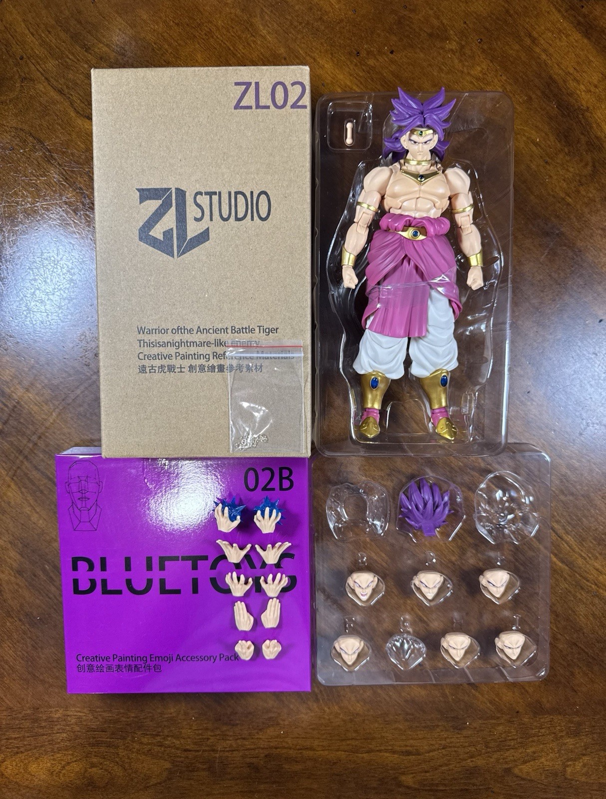 SH Figuarts Dragon Ball Z ZL Studios Broly Purple Form ZL02 2026 *NEW* SH Figuarts Dragon Ball Z ZL Studios Broly Purple Form ZL02 2026 *NEW*