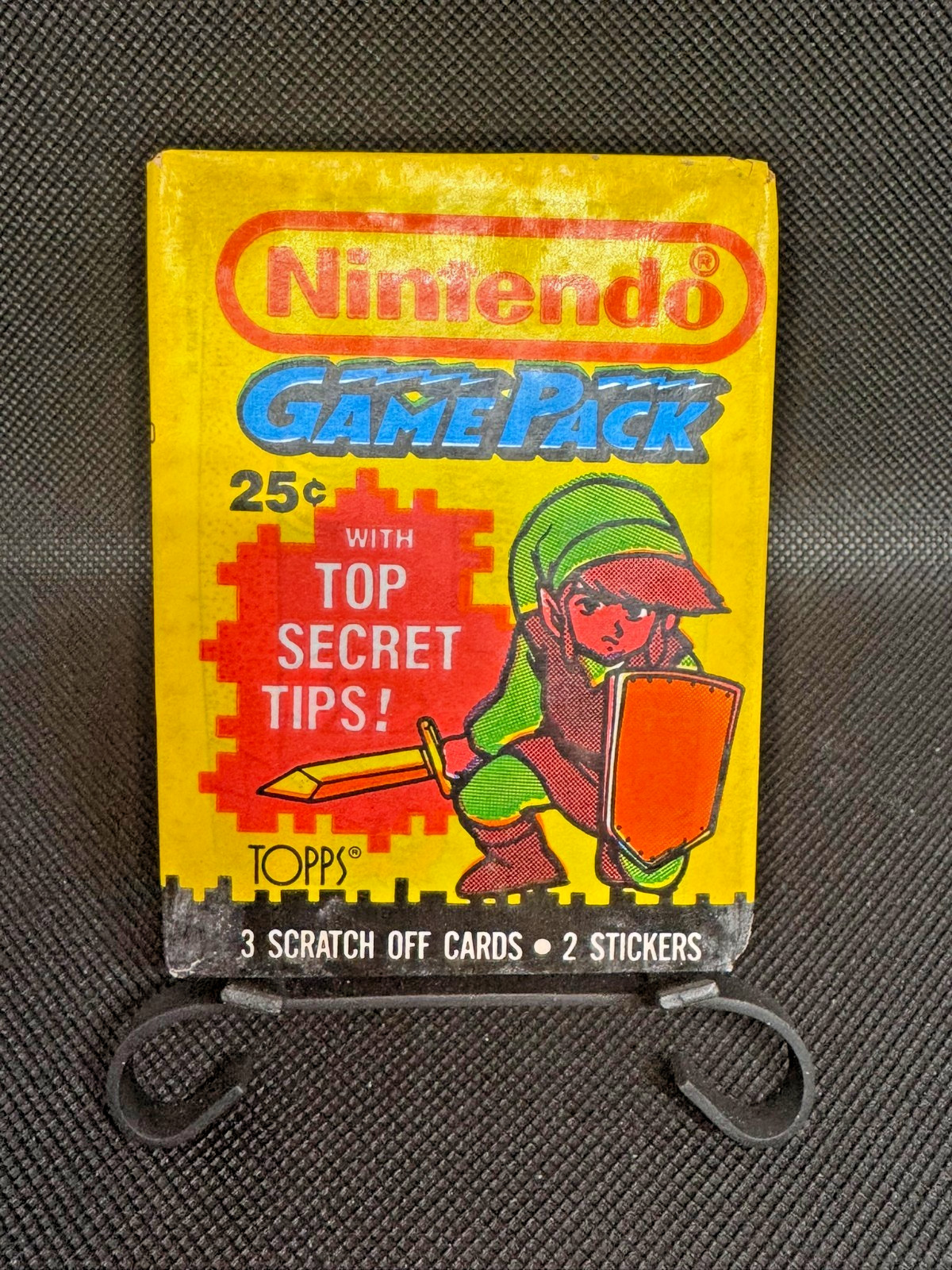 1989 Topps Nintendo Game Pack Unopened Link Zelda 1989 Topps Nintendo Game Pack Unopened Link Zelda