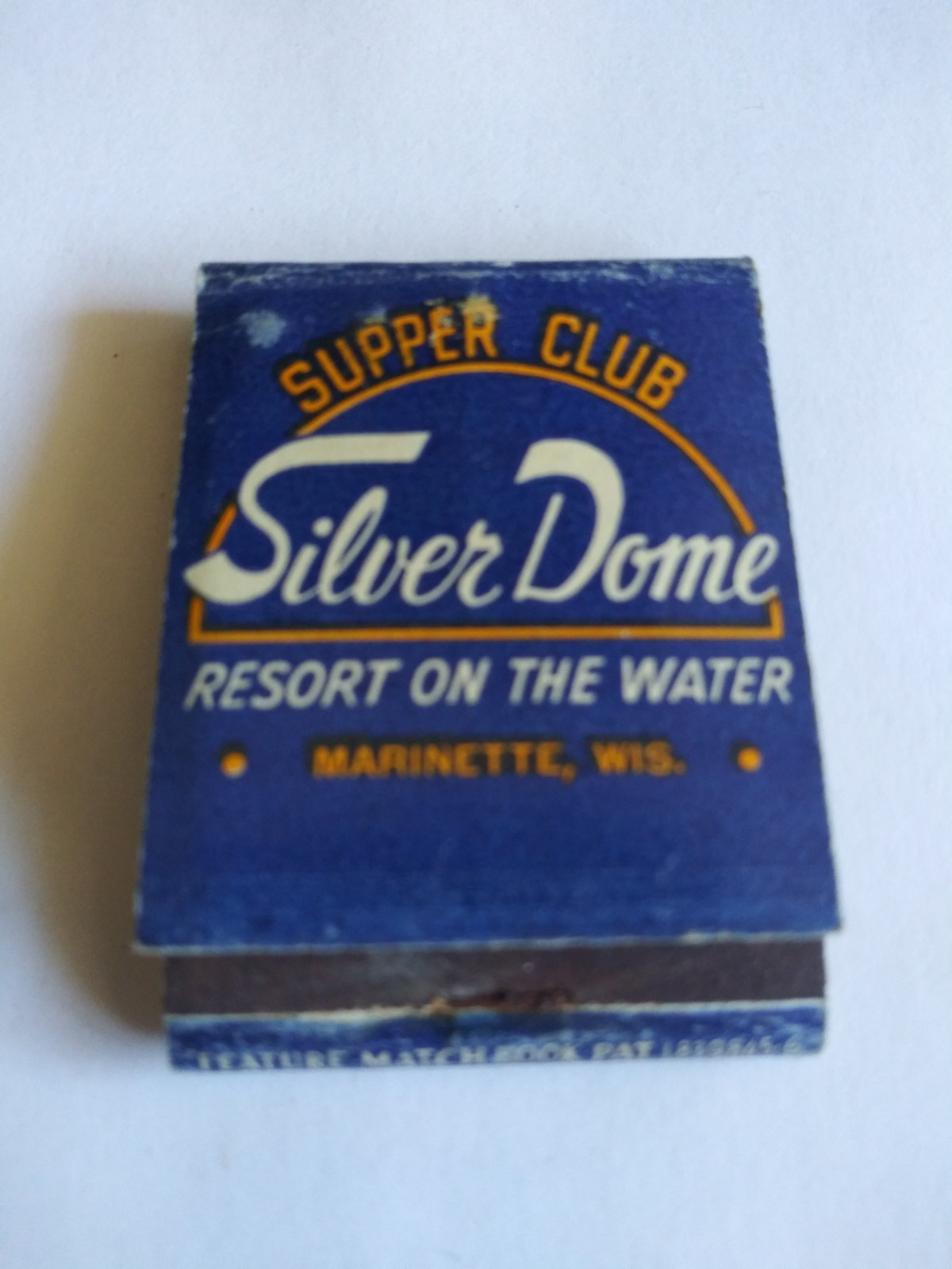 Rare Vintage Collectible Matchbook Ephemera Feature Supper Club Silver Dome... Rare Vintage Collectible Matchbook Ephemera Feature Supper Club Silver Dome...