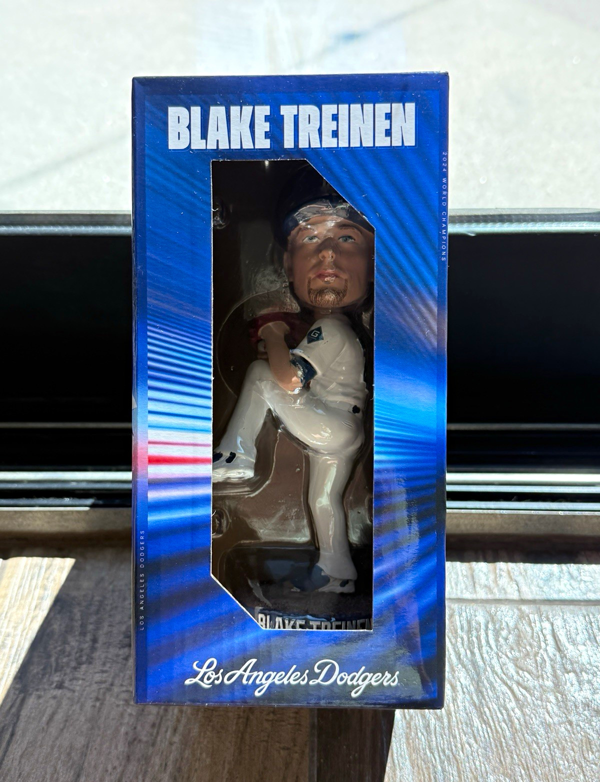 NEW in BOX. Exclusive Blake Treinen #49 Los Angeles Dodgers Bobblehead NEW in BOX. Exclusive Blake Treinen #49 Los Angeles Dodgers Bobblehead