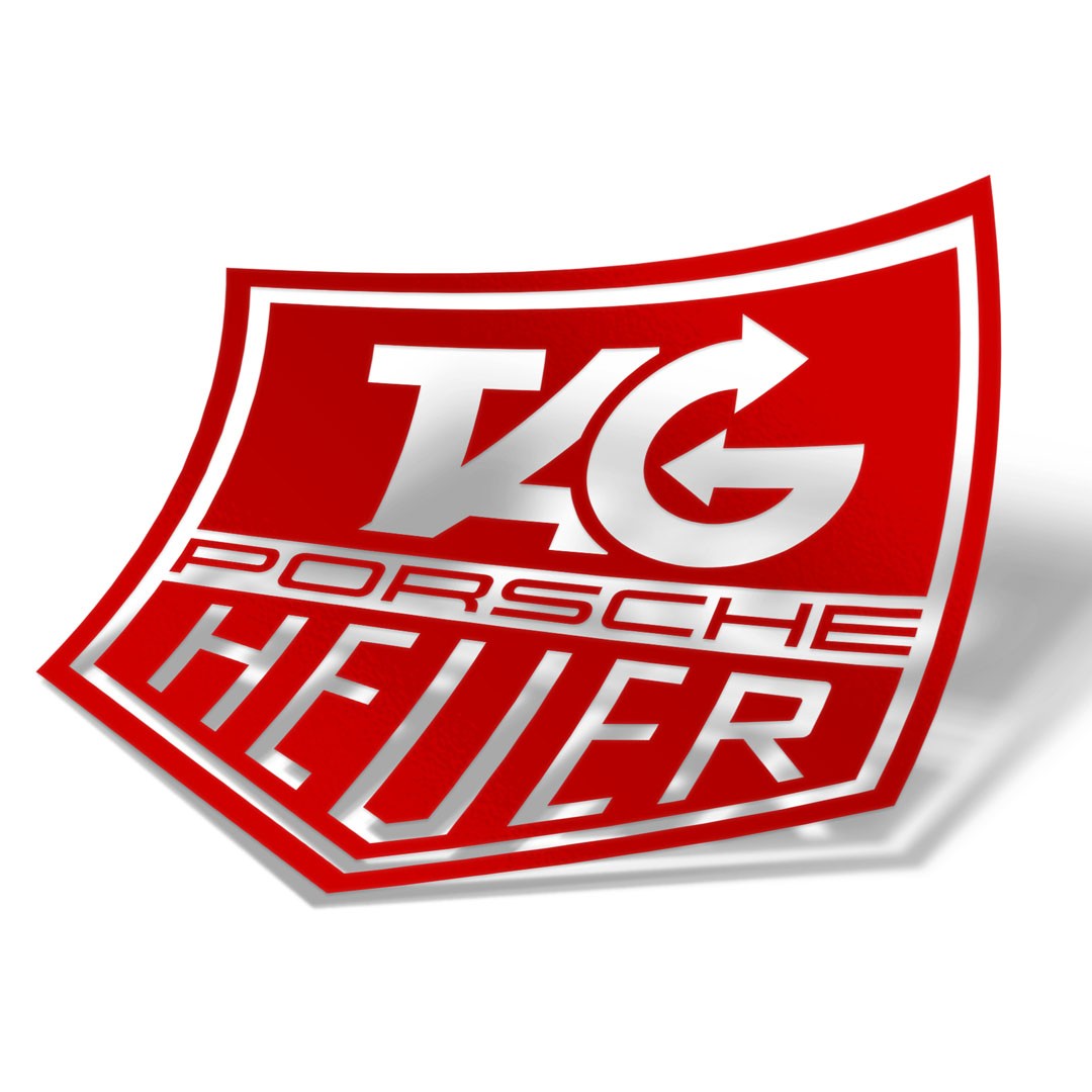 Tag Heuer Vintage Porsche (No background) IMSA Racing Sticker Tag Heuer Vintage Porsche (No background) IMSA Racing Sticker