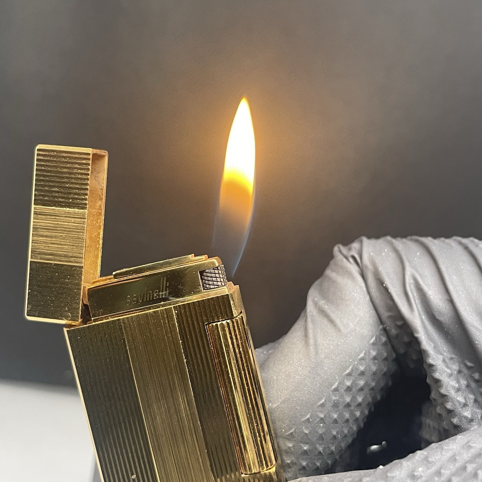 Vintage Working Savinelli/IM CORONA Pipe Lighter Japan Serviced Excellent Vintage Working Savinelli/IM CORONA Pipe Lighter Japan Serviced Excellent