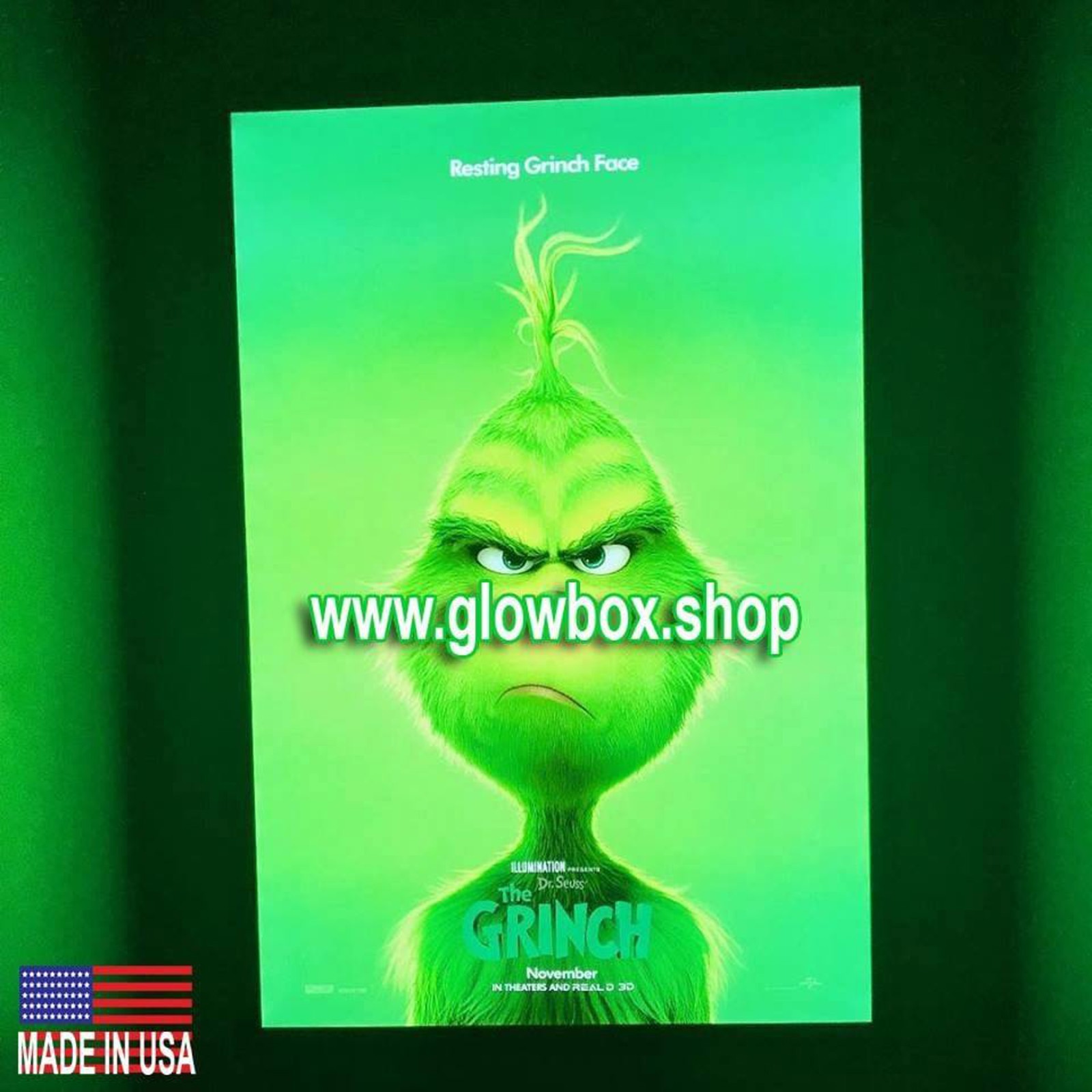 27x40 "World Famous" LED Glowbox Light Box Poster Frame - Made in USA 27x40 "World Famous" LED Glowbox Light Box Poster Frame - Made in USA