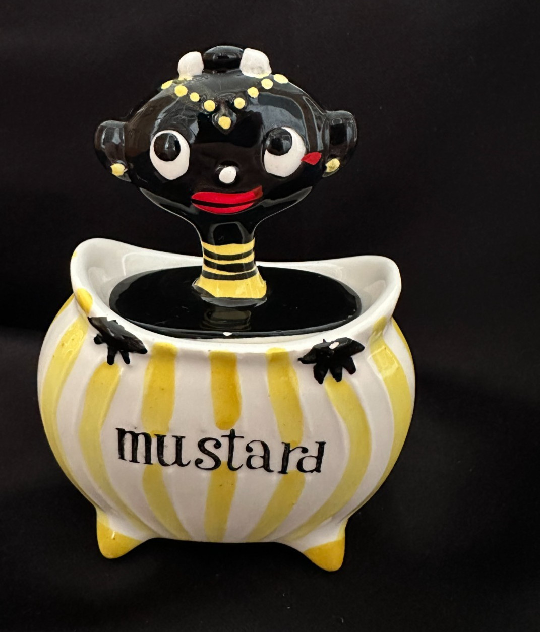 Vintage Del Coronado NASCO rare mustard pixieware condiment container Japan Vintage Del Coronado NASCO rare mustard pixieware condiment container Japan