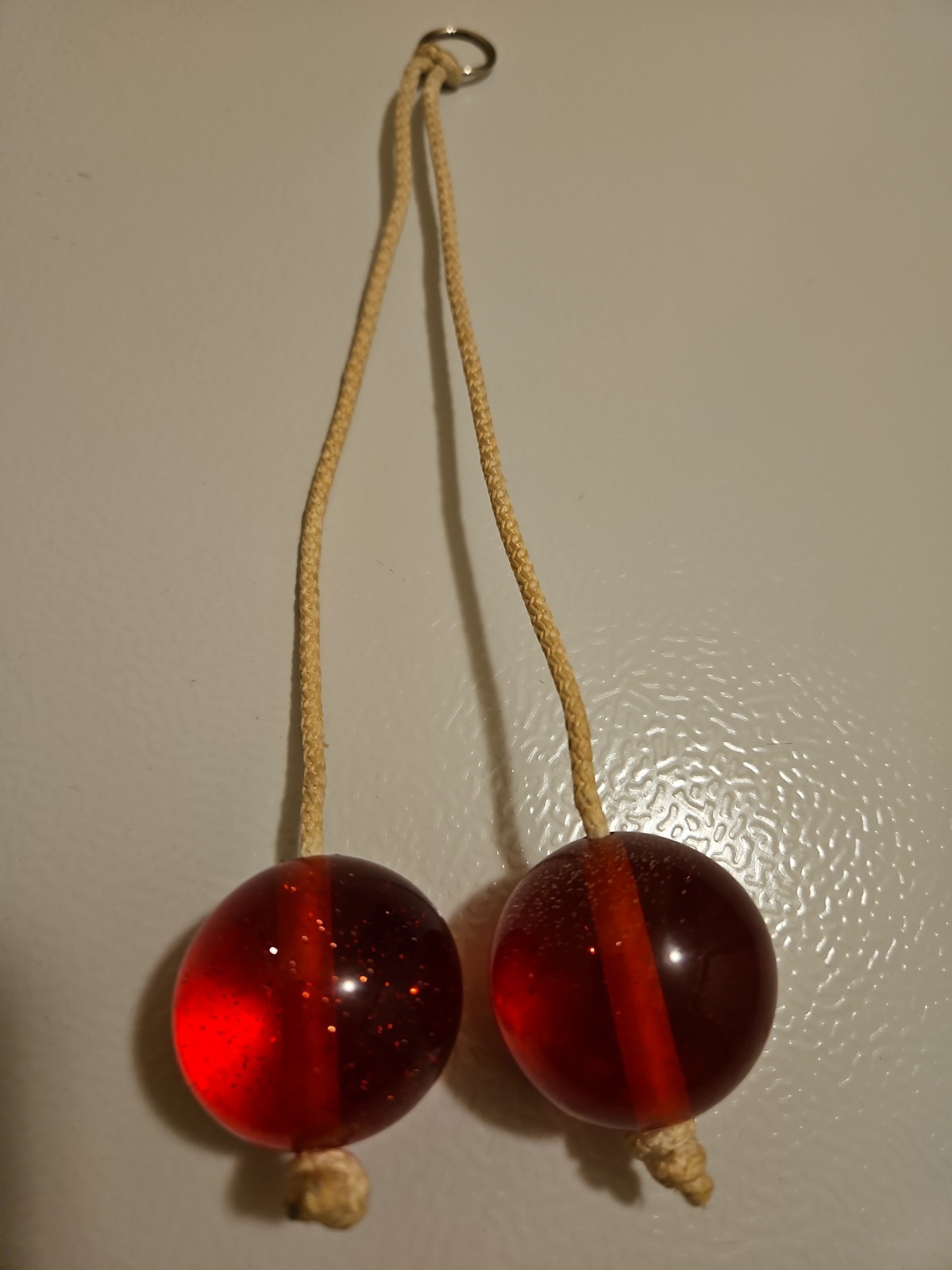Vintage 1970s Clacker Balls - Retro Nostalgia Memorabilia Display Piece