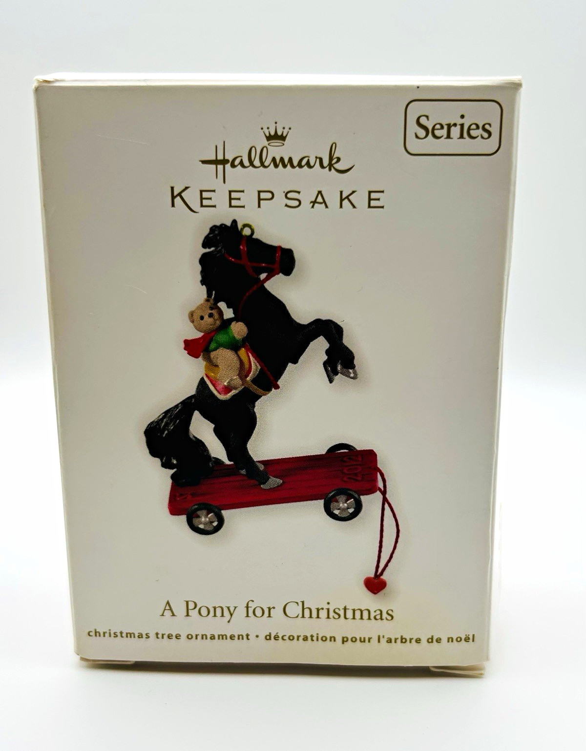 NIB Hallmark Keepsake “A Pony for Christmas” Ornament
