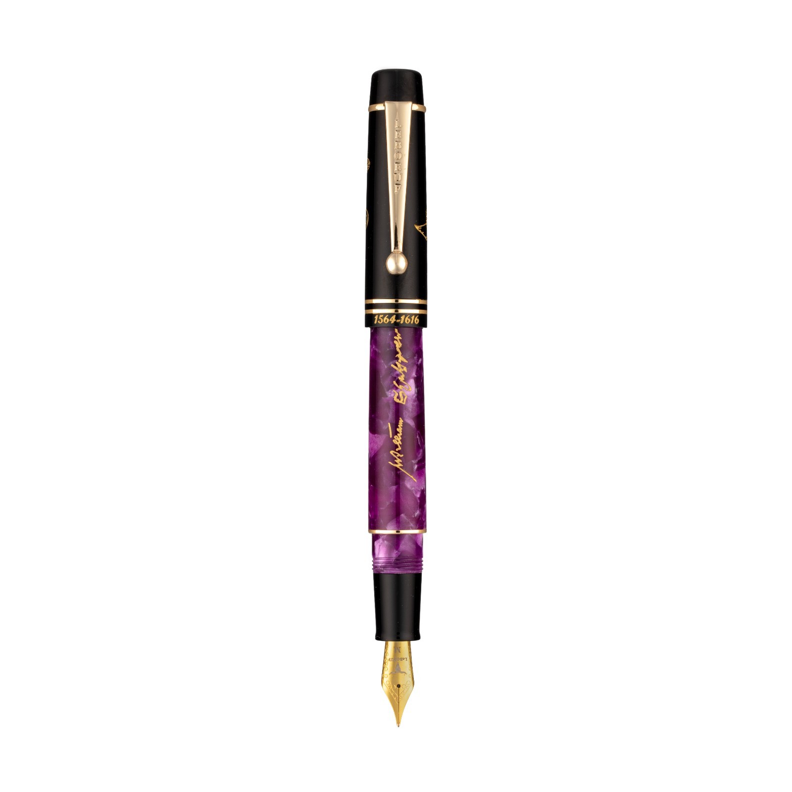New LeBoeuf William Shakespeare Limited Edition Fountain Pen F,M,B New LeBoeuf William Shakespeare Limited Edition Fountain Pen F,M,B