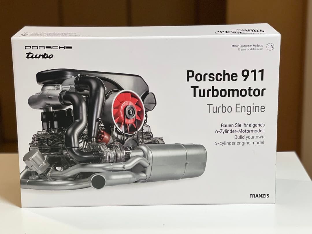 FRANZIS 1/3 PORSCHE 911 930 TURBO ENGINE KIT #6d9440 FRANZIS 1/3 PORSCHE 911 930 TURBO ENGINE KIT #6d9440