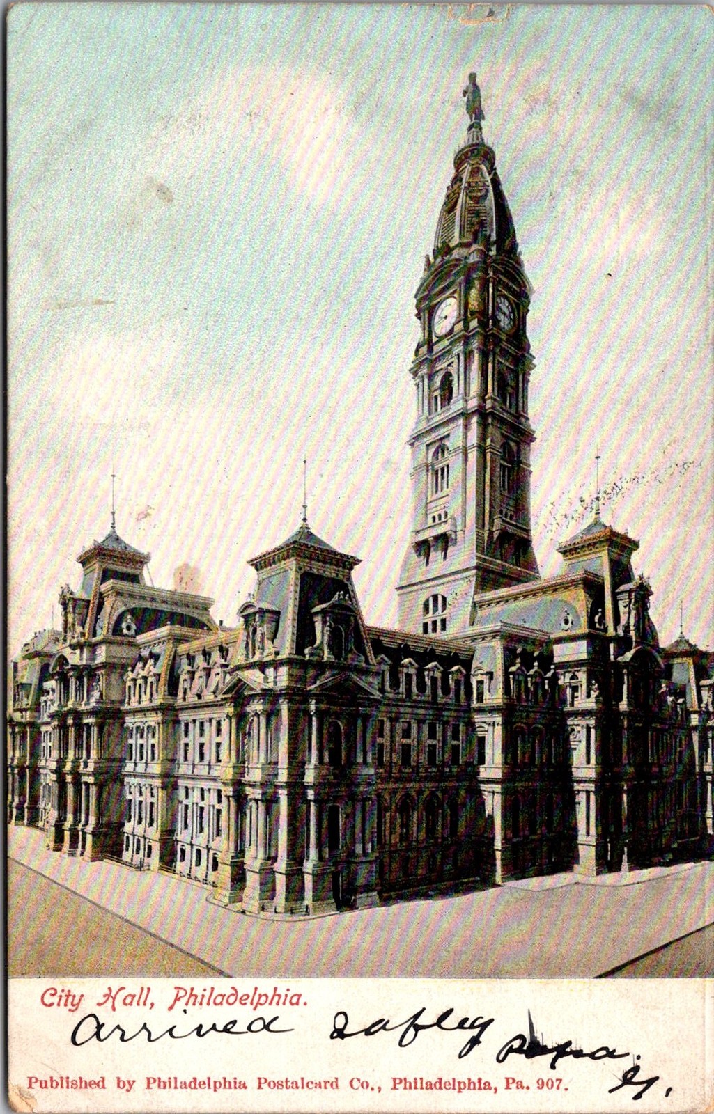 City Hall Philadelphia PA 1905 Vintage Postcard 5P21-23 City Hall Philadelphia PA 1905 Vintage Postcard 5P21-23