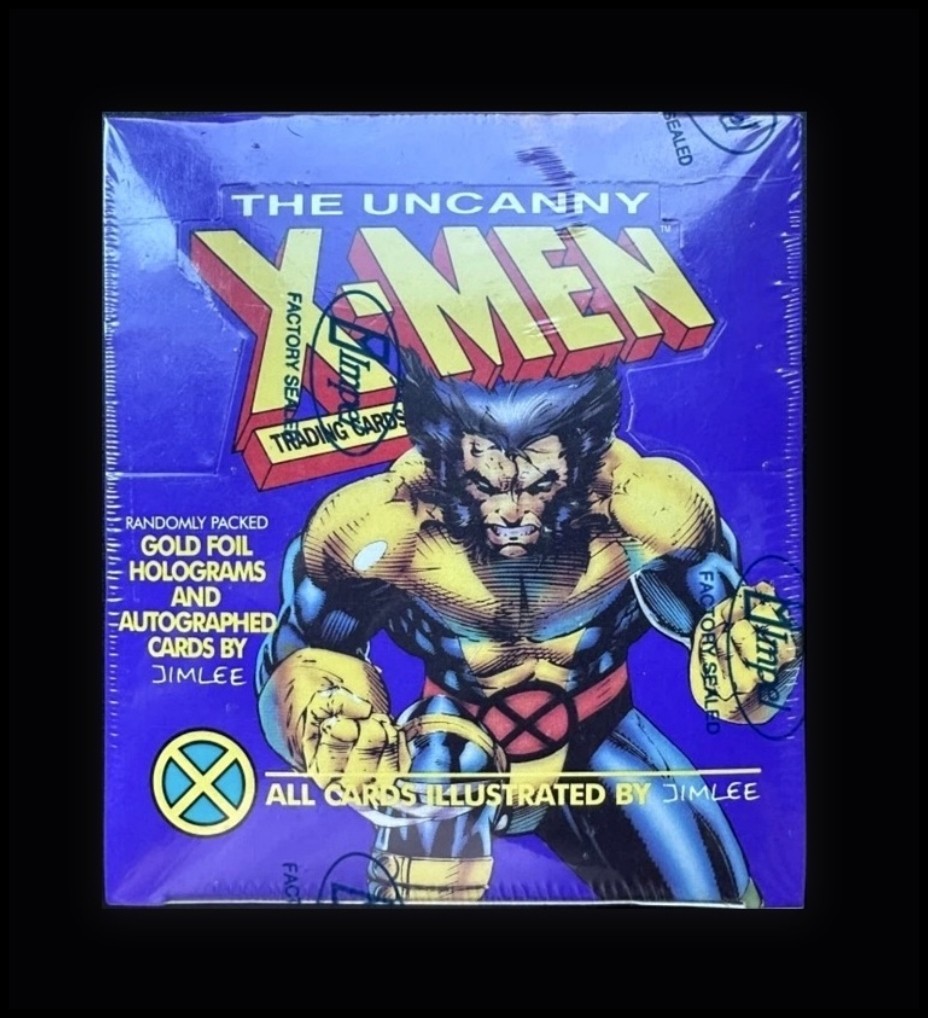1992 Impel Uncanny X-Men FACTORY SEALED BOX 36 Packs Wolverine Jim Lee VINTAGE 1992 Impel Uncanny X-Men FACTORY SEALED BOX 36 Packs Wolverine Jim Lee VINTAGE
