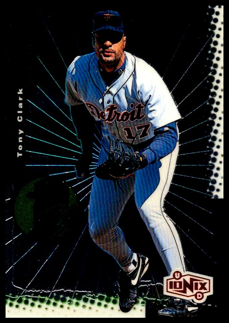 1999 Upper Deck UD Ionix Tony Clark #26 Detroit Tigers