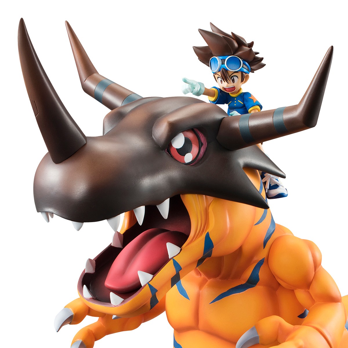 Megahouse GEM Series Greymon & Taichi Yagami Digimon Megahouse GEM Series Greymon & Taichi Yagami Digimon