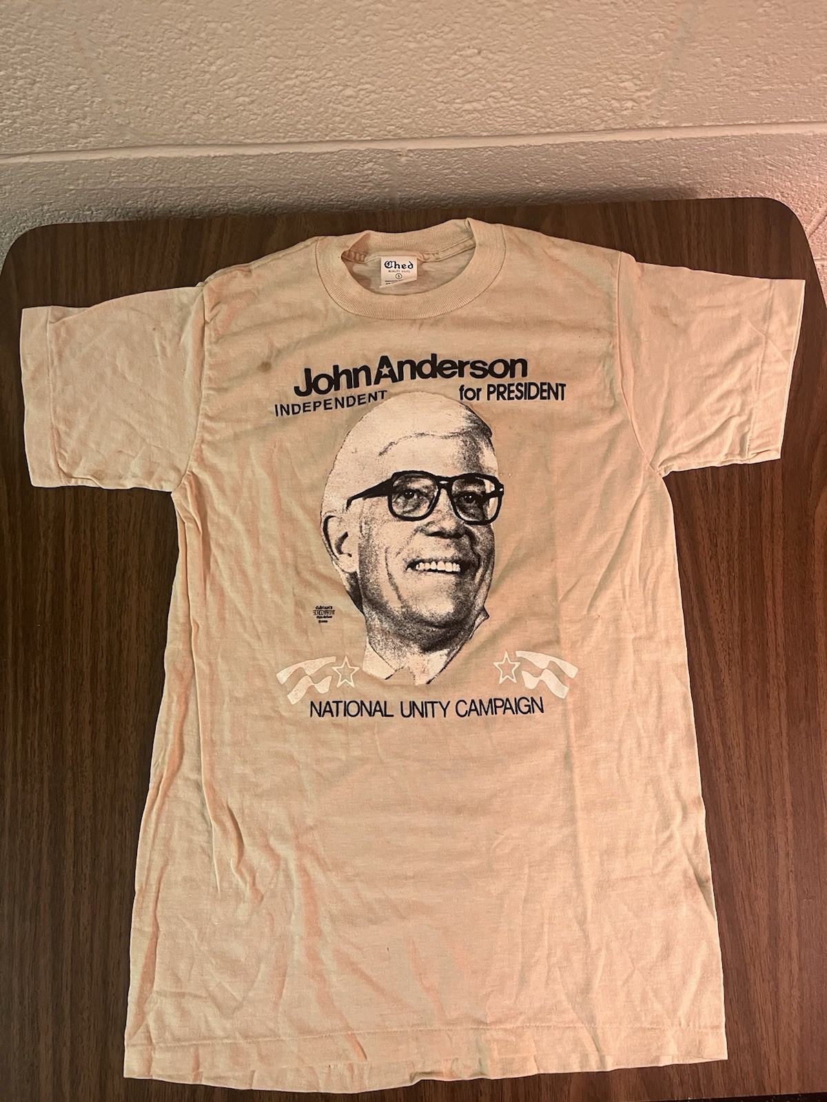 Vintage John Anderson For President 1980 T shirt Size S Vintage John Anderson For President 1980 T shirt Size S