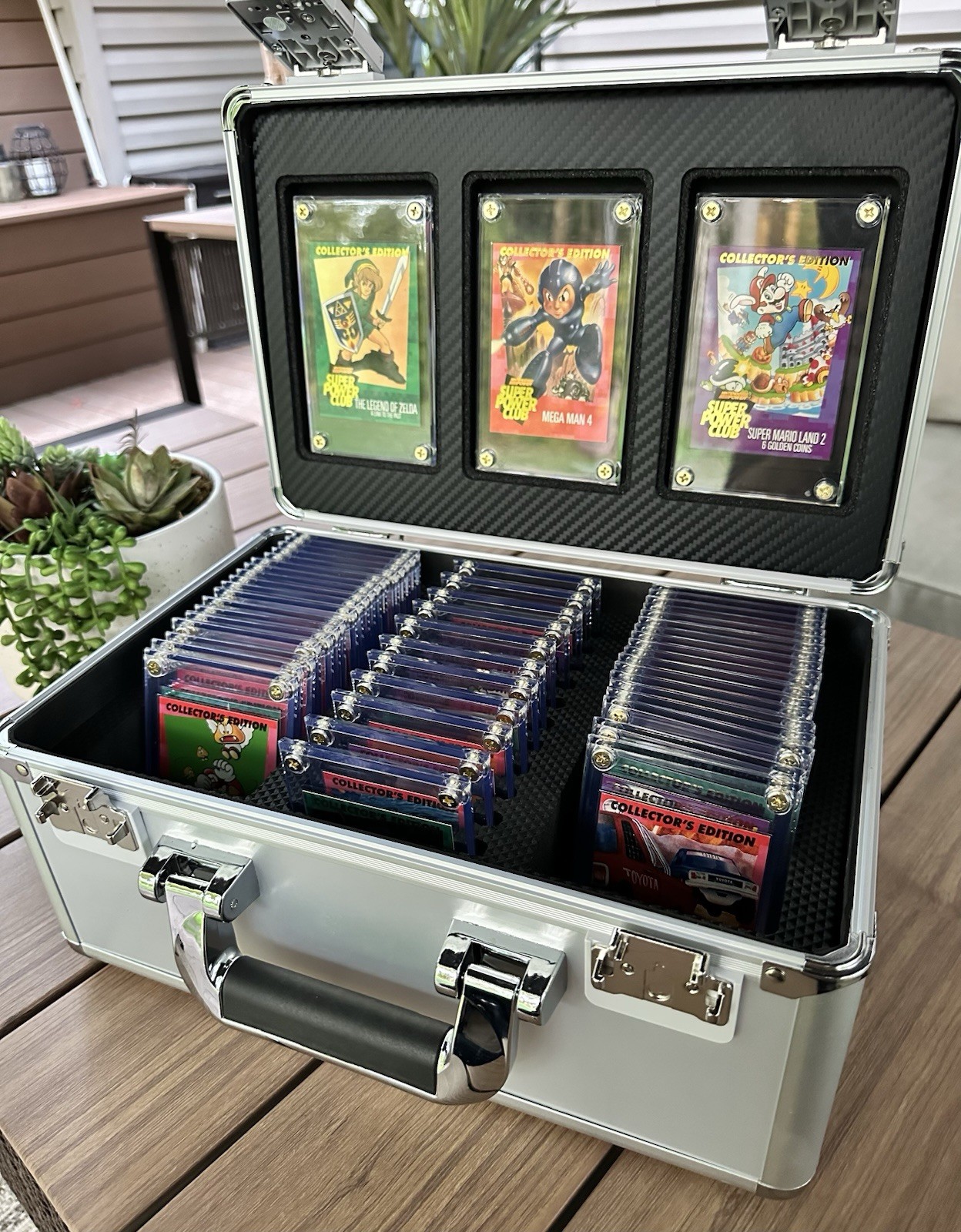 GRAIL Nintendo Power Super Power Club Gold Foil Complete 50 Card Set Mario SNES