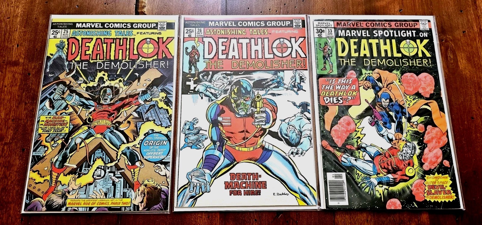 Astonishing Tales #25, 26 1st Deathlok & Marvel Spotlight 33 Key High Grade Keys Astonishing Tales #25, 26 1st Deathlok & Marvel Spotlight 33 Key High Grade Keys