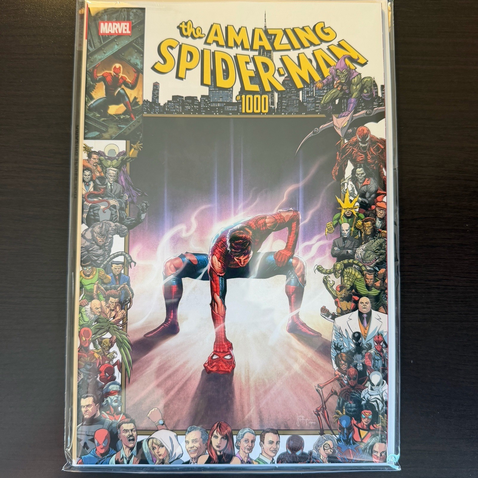 Amazing Spiderman #1000 Mico Suayan One Piece Gear 2 Homage NYCC NM Amazing Spiderman #1000 Mico Suayan One Piece Gear 2 Homage NYCC NM