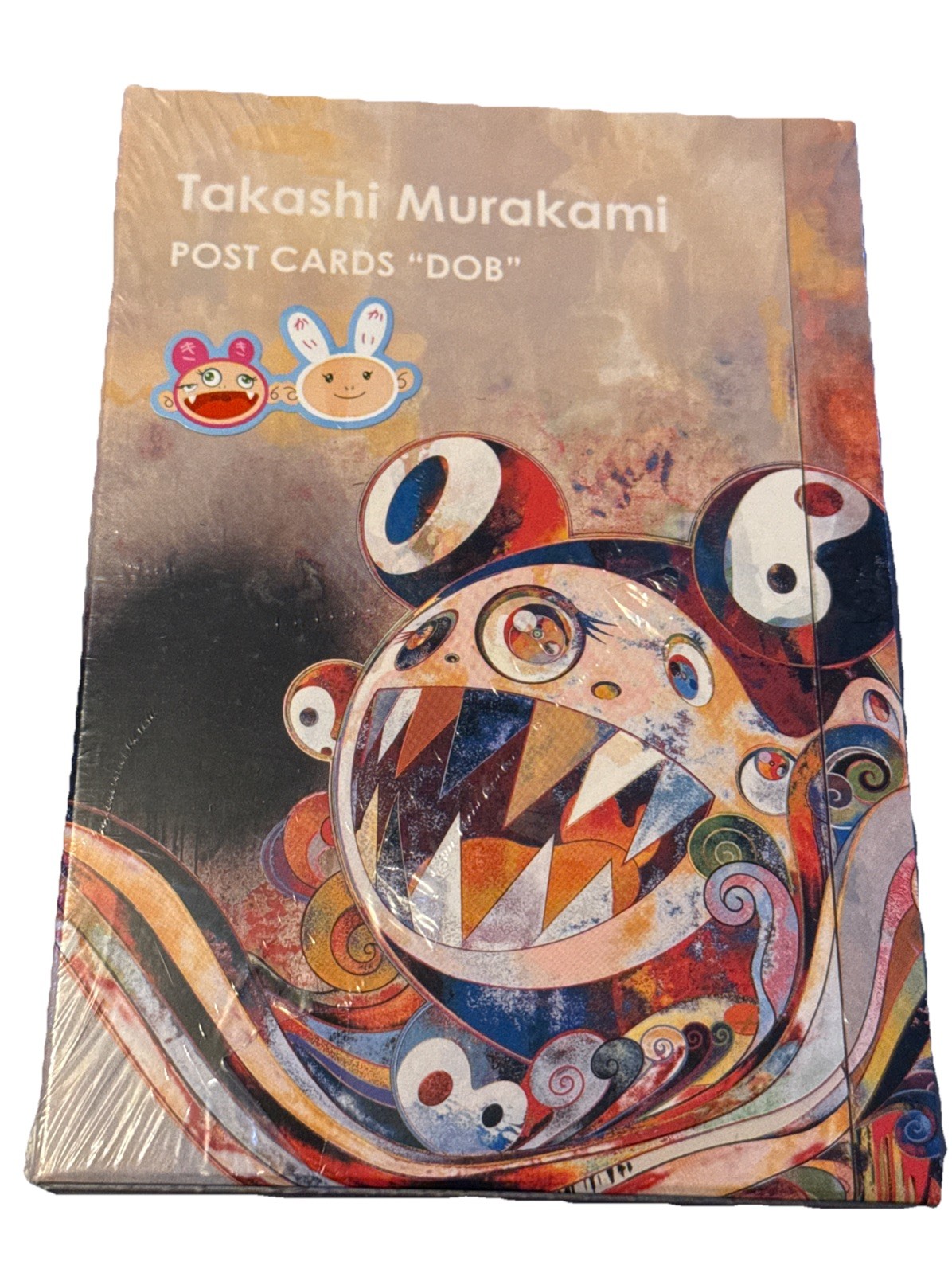 Takashi Murakami “DOB” new Postcard Set Of 15 Factory Sealed with Stickers Japan Takashi Murakami “DOB” new Postcard Set Of 15 Factory Sealed with Stickers Japan