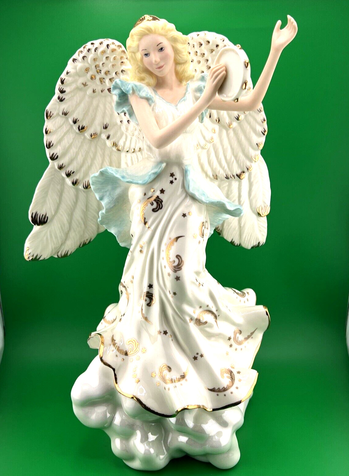 LENOX Limited Edition Triumph of the Millenium Angel Figurine 13.4" RARE LENOX Limited Edition Triumph of the Millenium Angel Figurine 13.4" RARE
