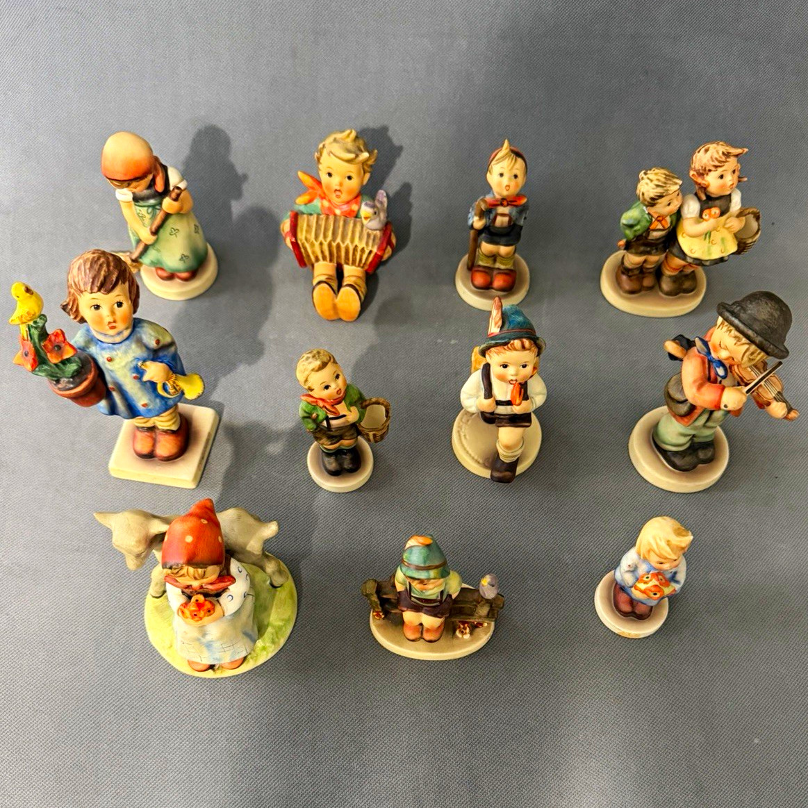 Goebel Hummel M.I. Hummel Porcelain Hand Painted Figurines Lot of 11
