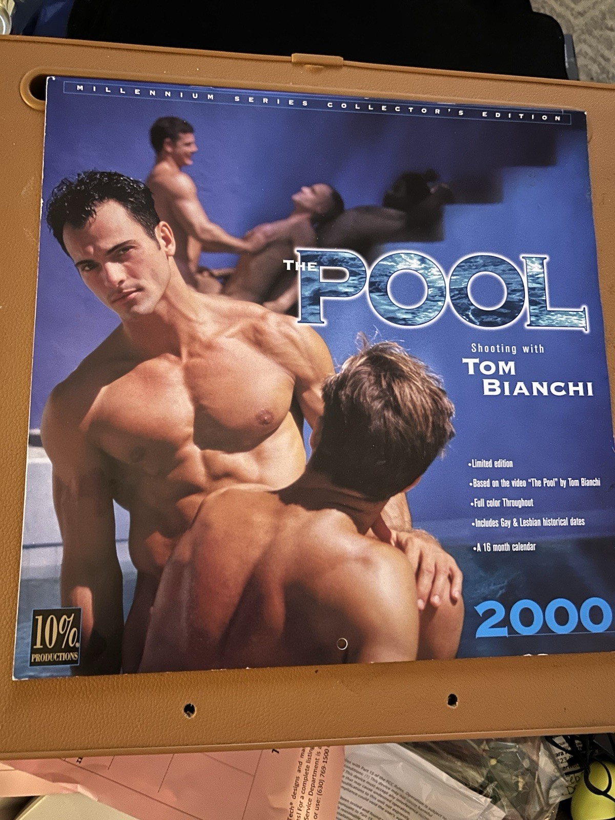 Vintage-Limited Edition- The Pool  2000 Calendar By Tom Bianchi