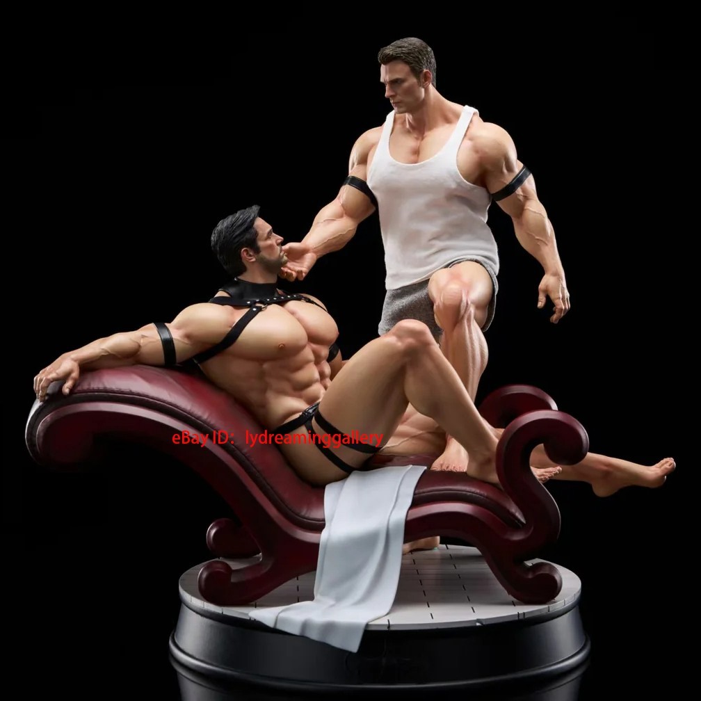Pre-sale AK-HAOE studio Batman and Captain America 1/6 Limited Resin Statue