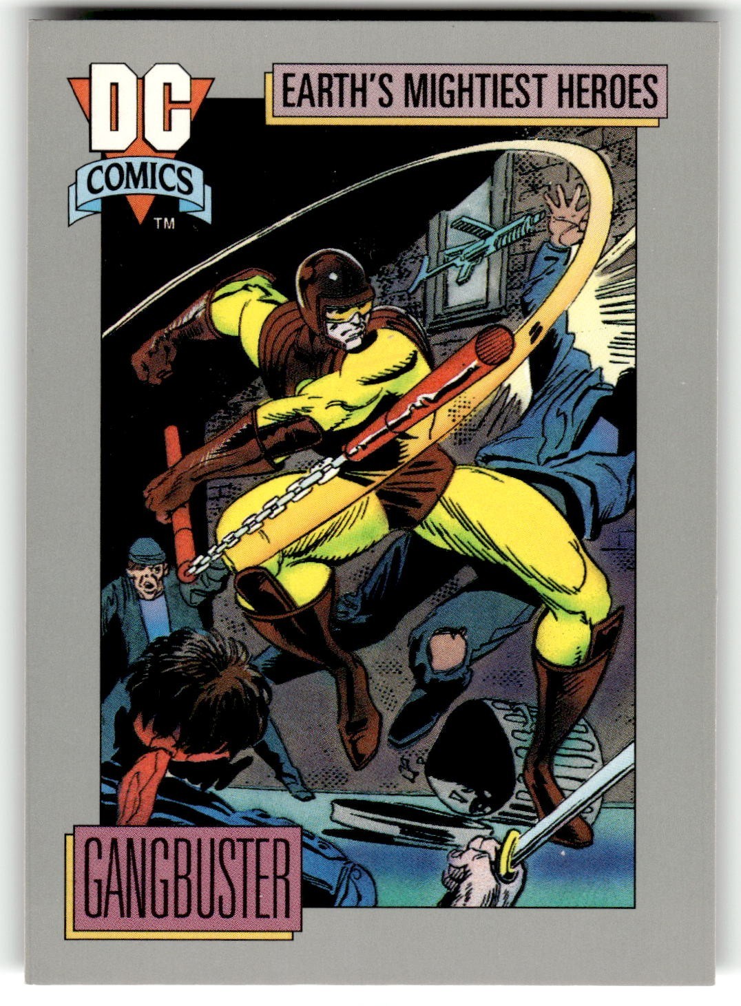 1992 Impel DC Comics Cosmic Card #51 Gangbuster