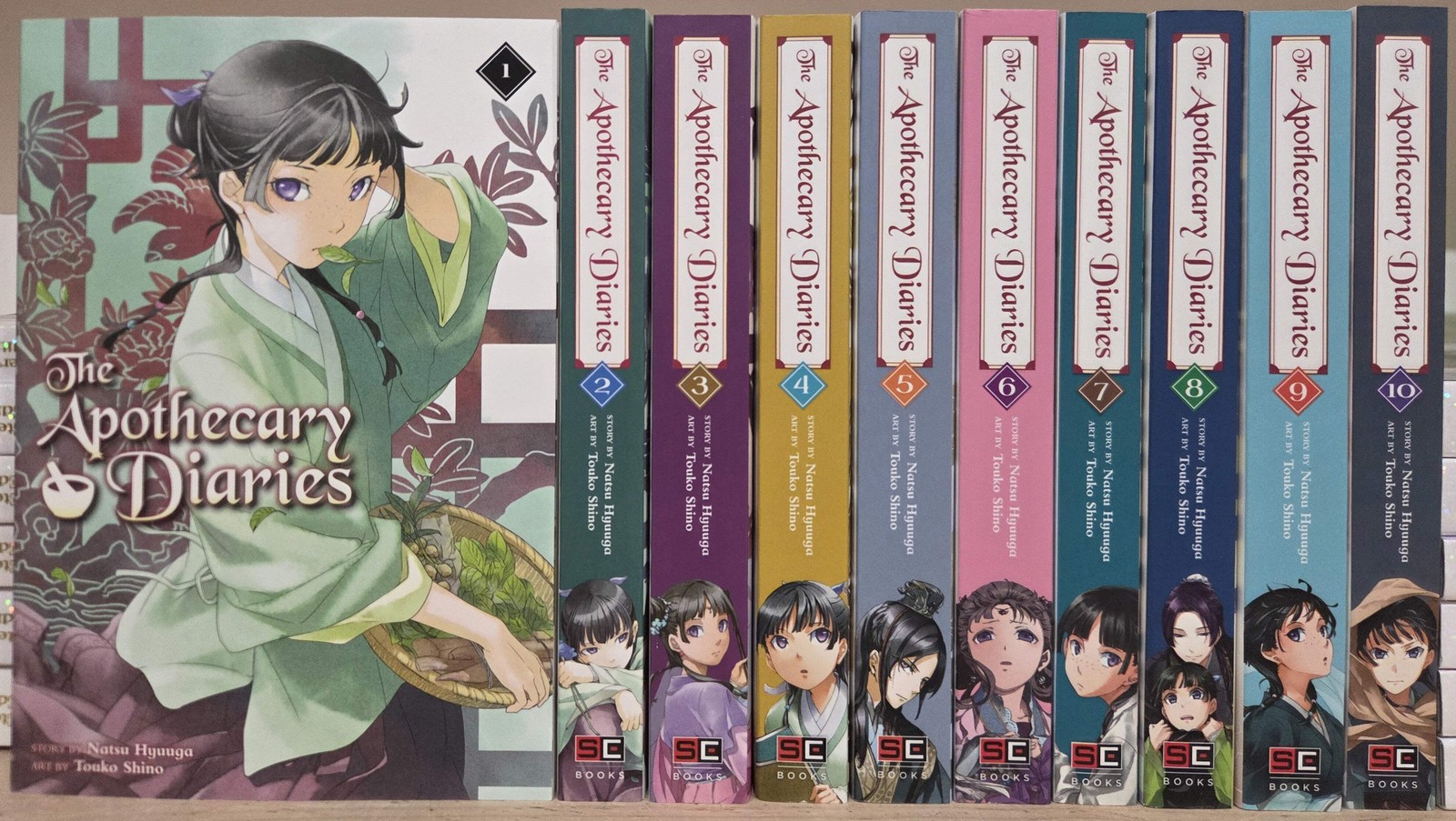 The Apothecary Diaries Light Novel Vol. 1-10 Set English The Apothecary Diaries Light Novel Vol. 1-10 Set English